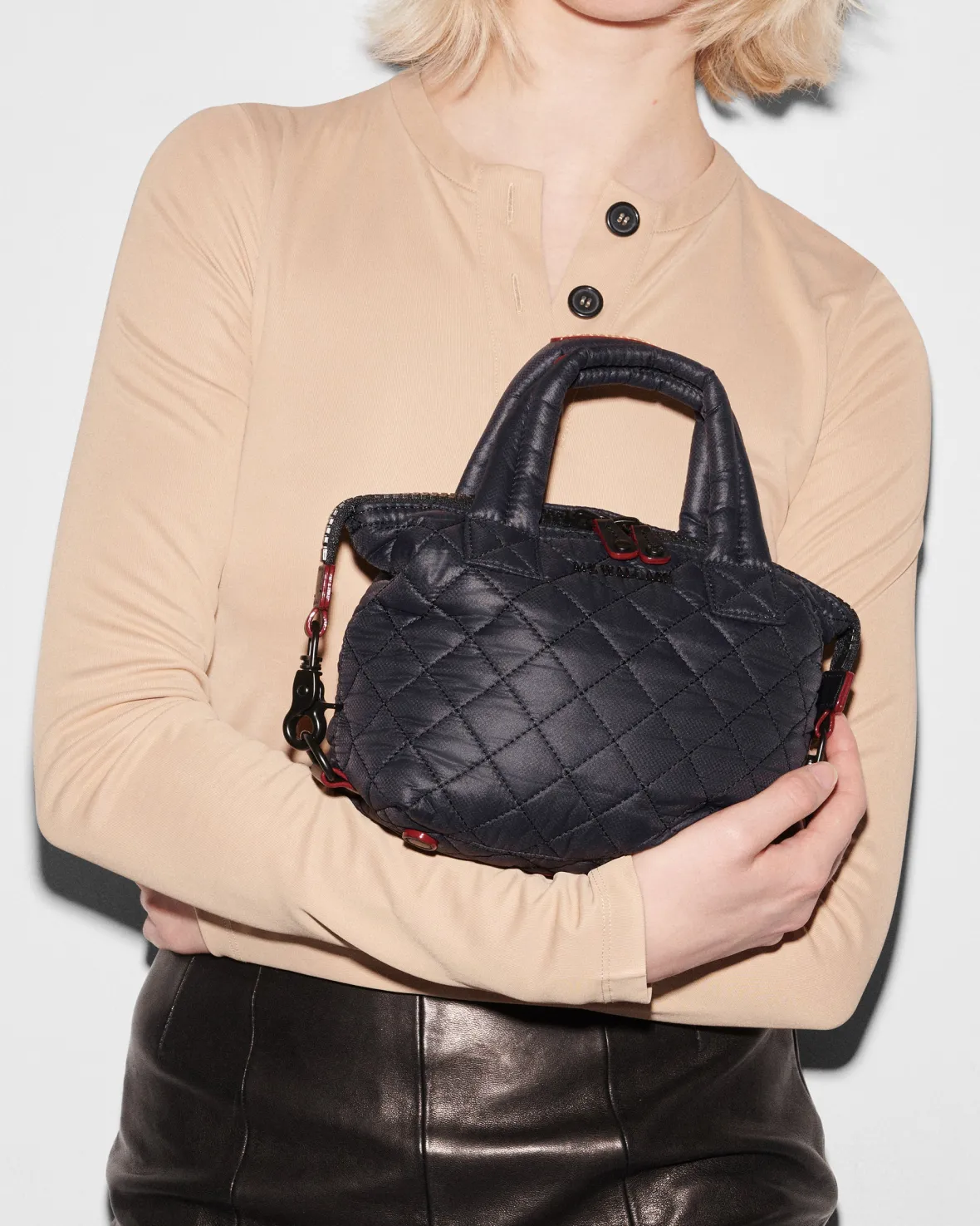 Metro|Crossbody<MZ Wallace Micro Sutton BlackRec