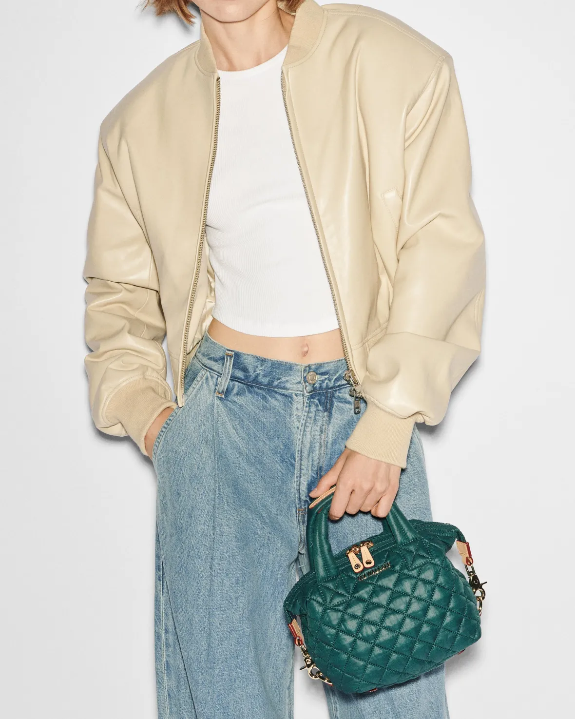 Metro|Crossbody<MZ Wallace Micro Sutton Emerald