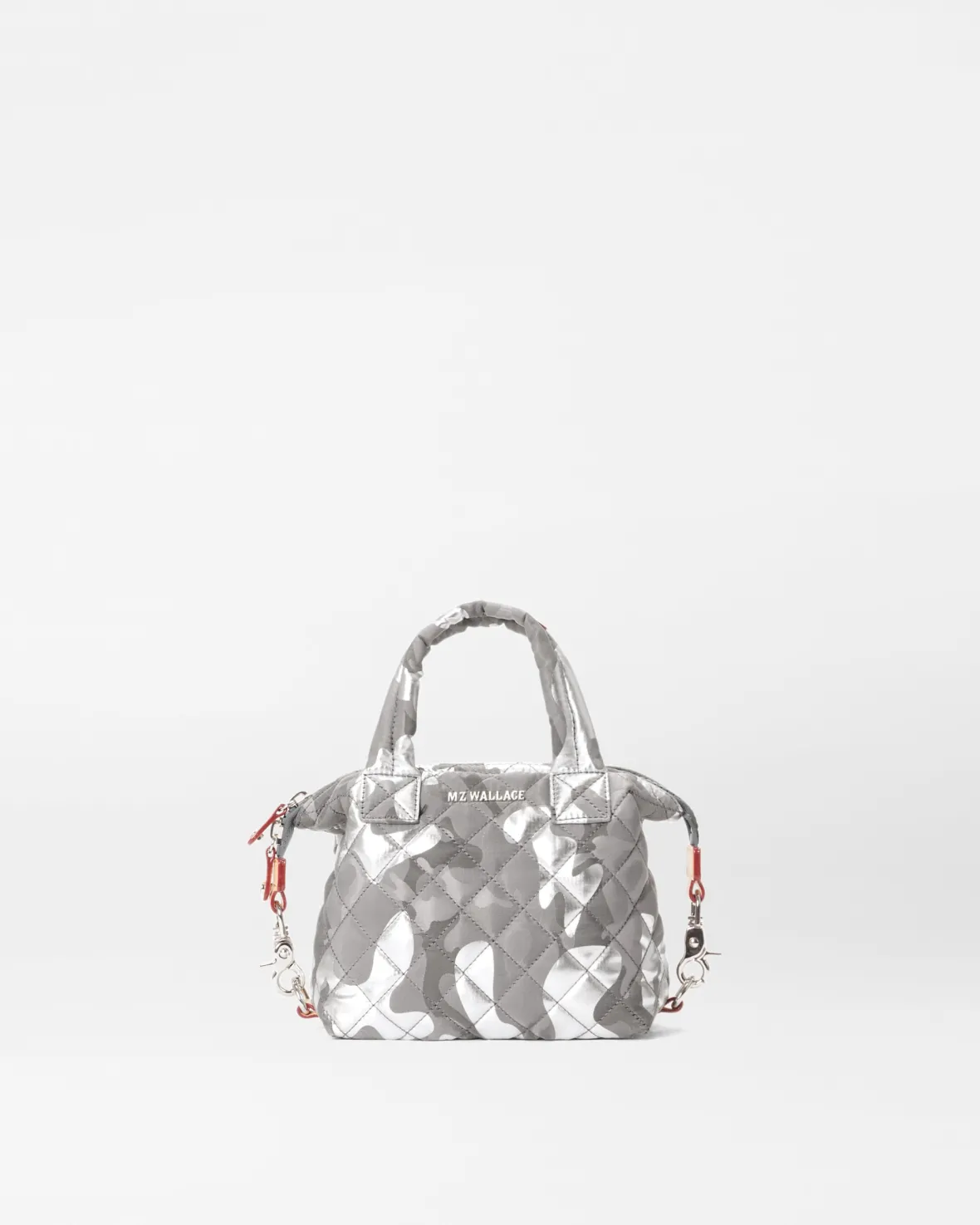 Metro|Crossbody<MZ Wallace Micro Sutton SilverMetallicCamo