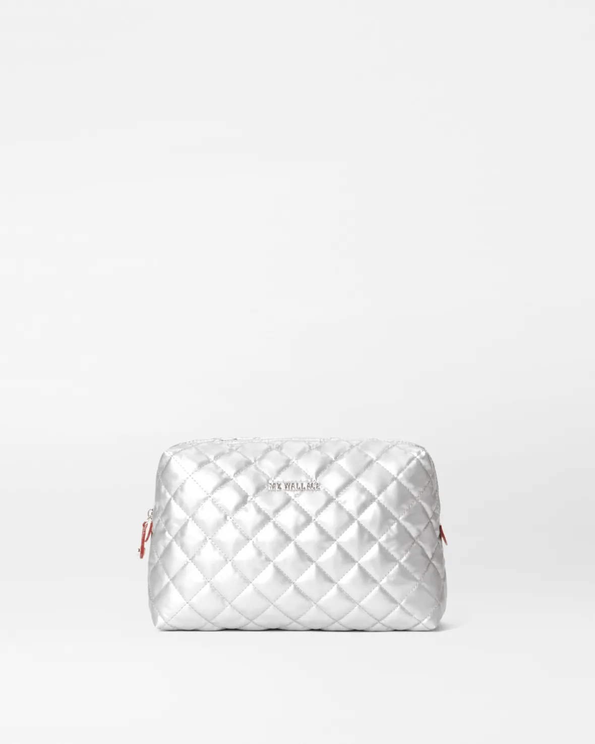 Metro|Accessories<MZ Wallace Mica Cosmetic MatteSilver