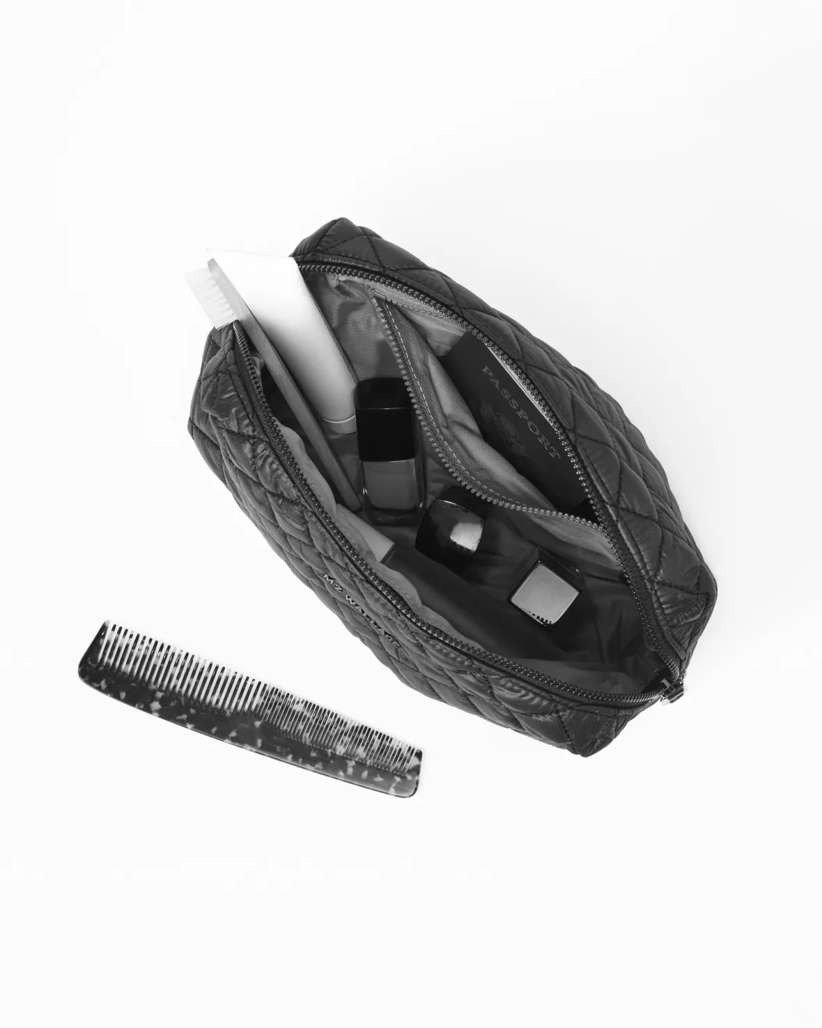 Metro|Accessories<MZ Wallace Mica Cosmetic MatteSilver