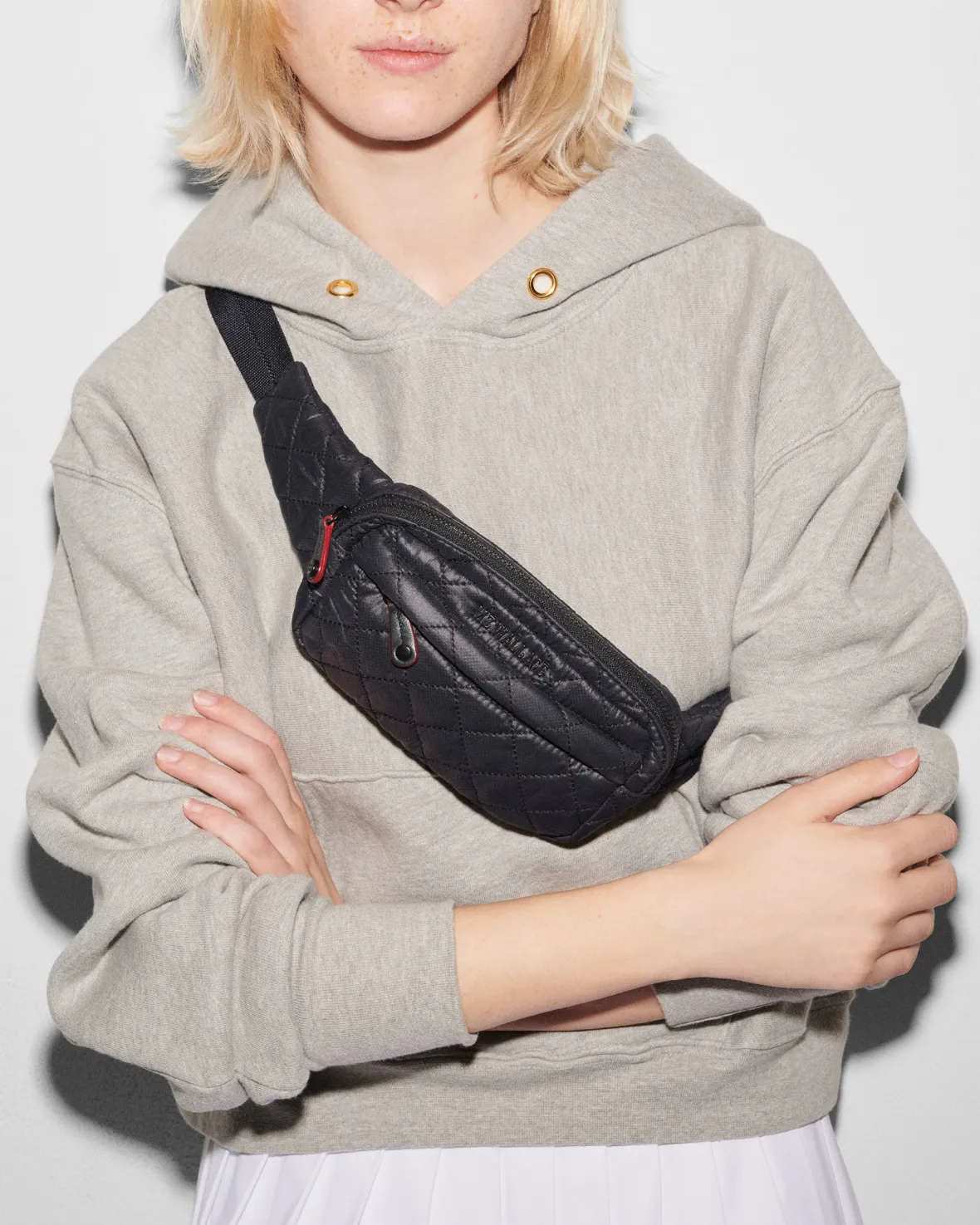 Metro|Fitness<MZ Wallace Metro Belt Bag BlackRec