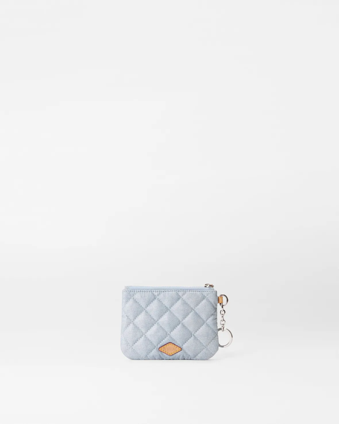 Metro|Accessories<MZ Wallace Flat Metro Key Pouch Chambray