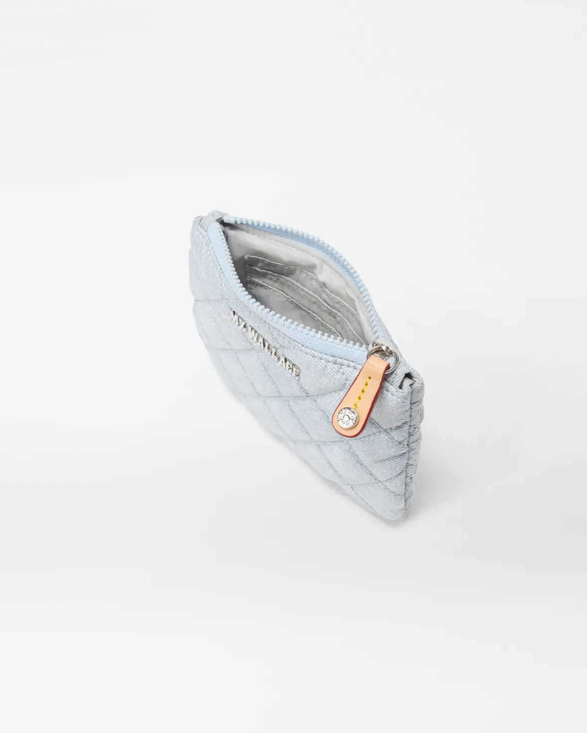 Metro|Accessories<MZ Wallace Flat Metro Key Pouch Chambray