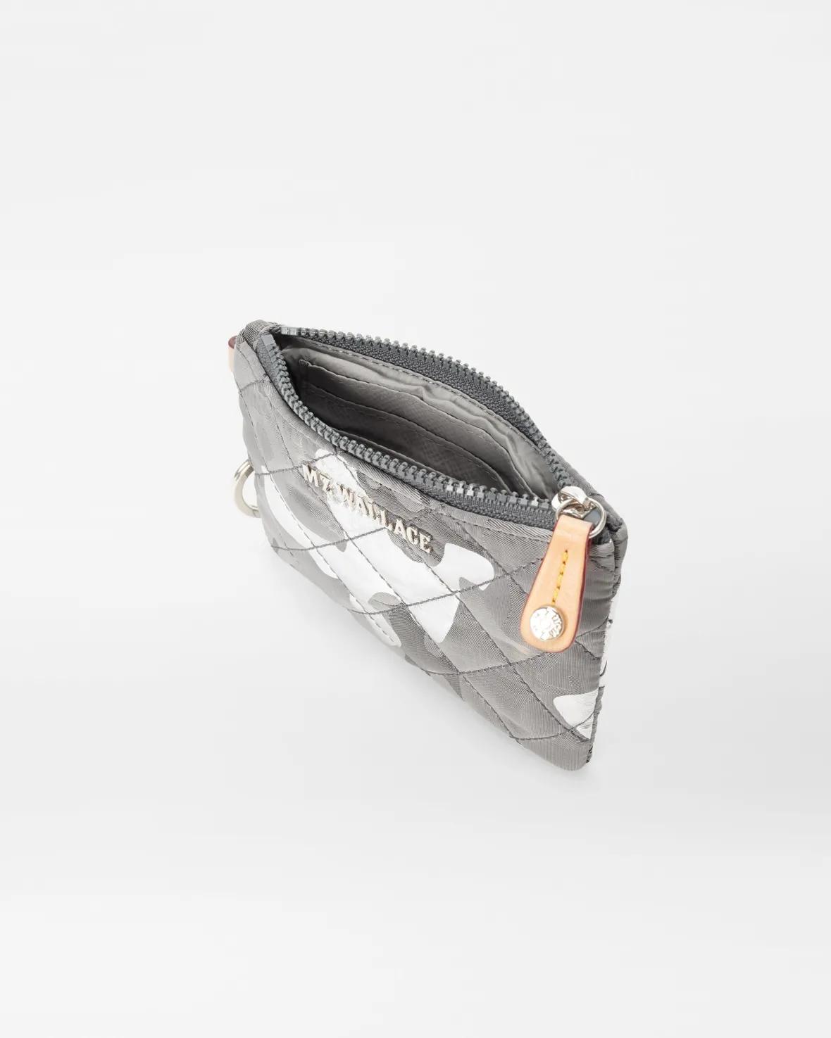 Metro|Accessories<MZ Wallace Flat Metro Key Pouch SilverMetallicCamo