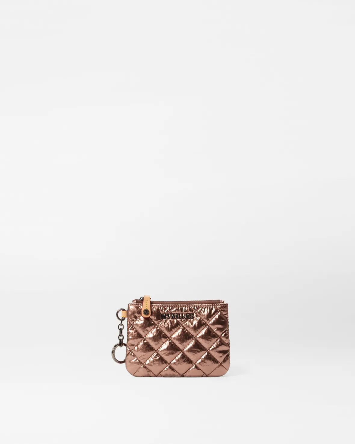 Metro|Accessories<MZ Wallace Flat Metro Key Pouch CopperMetallicLacquer