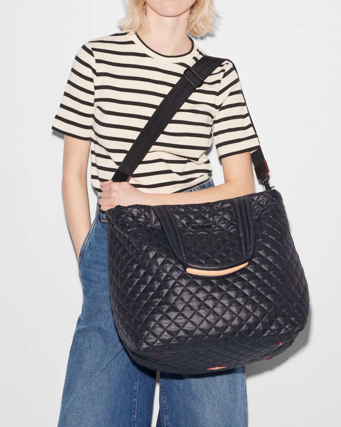 Metro|Travel<MZ Wallace The Metro Tote® Deluxe - Large BlackRec