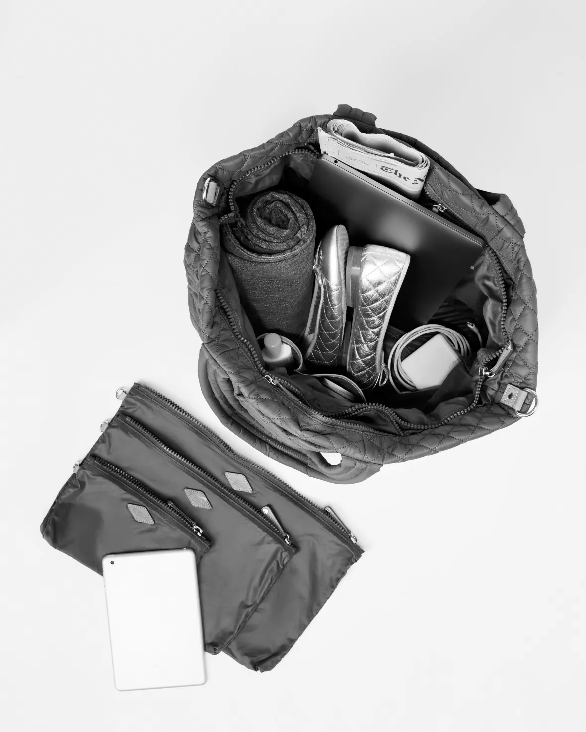 Metro|Travel<MZ Wallace The Metro Tote® Deluxe - Large BlackRec