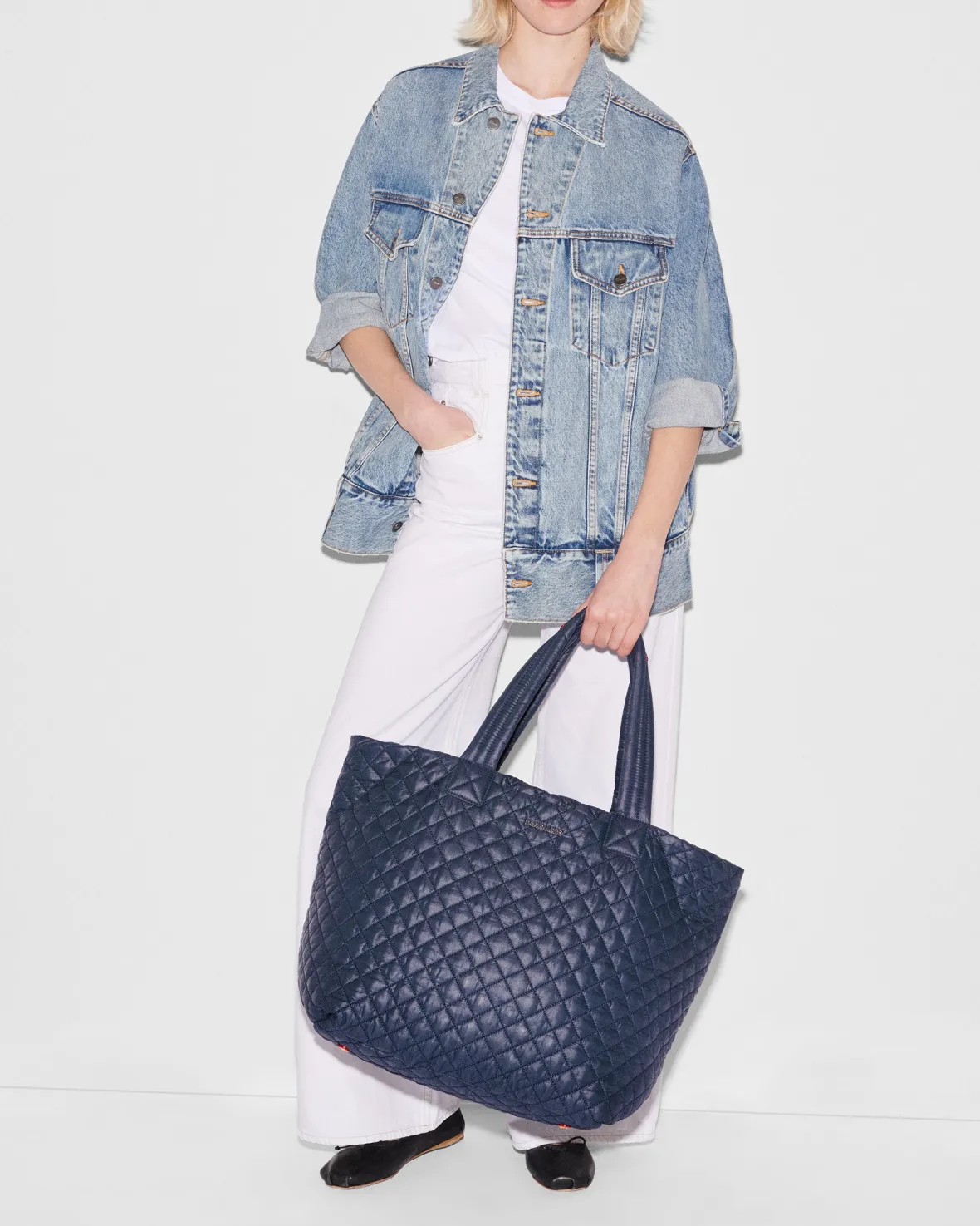 Metro|Totes<MZ Wallace The Metro Tote® Deluxe - Large DawnRec