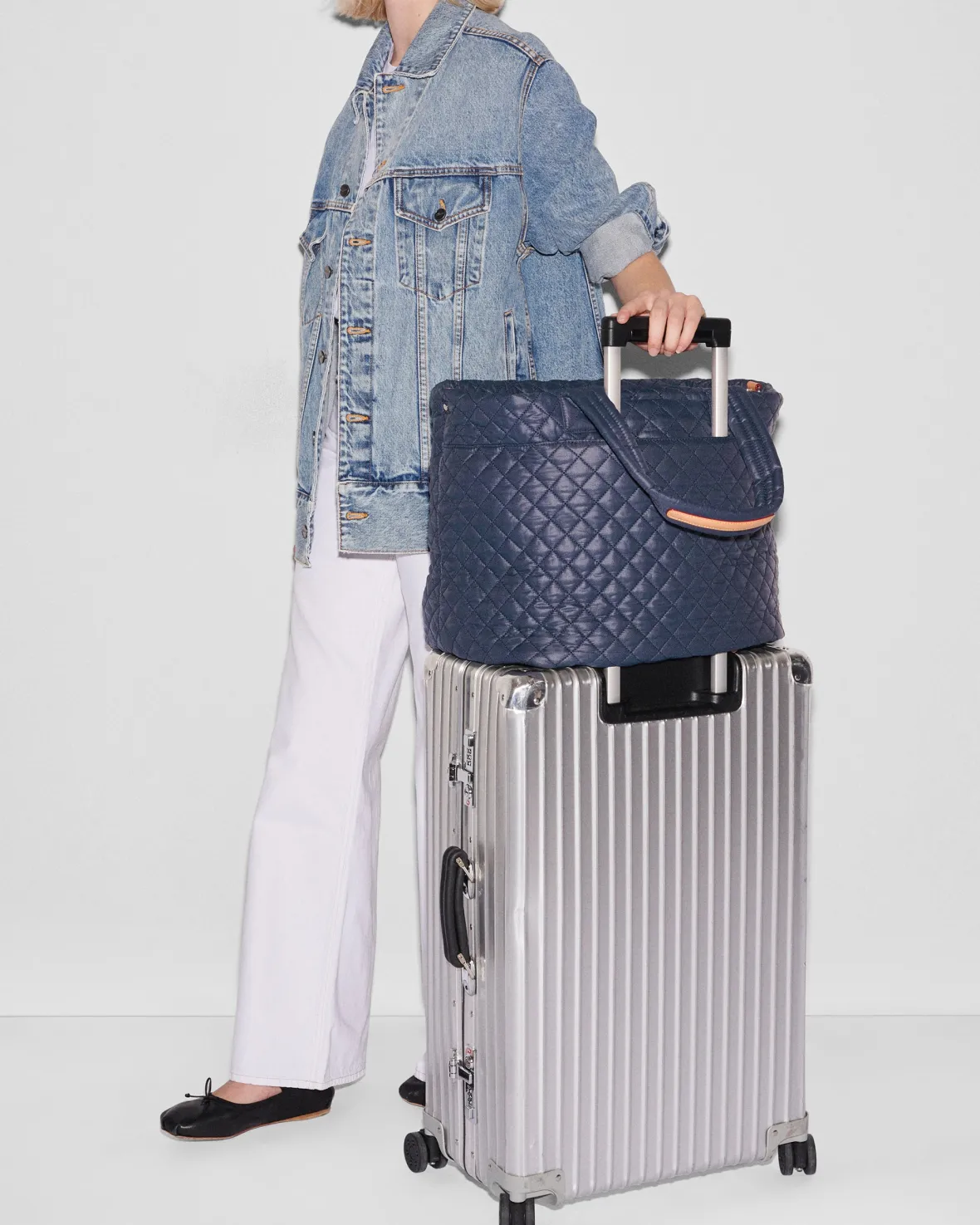 Metro|Totes<MZ Wallace The Metro Tote® Deluxe - Large DawnRec