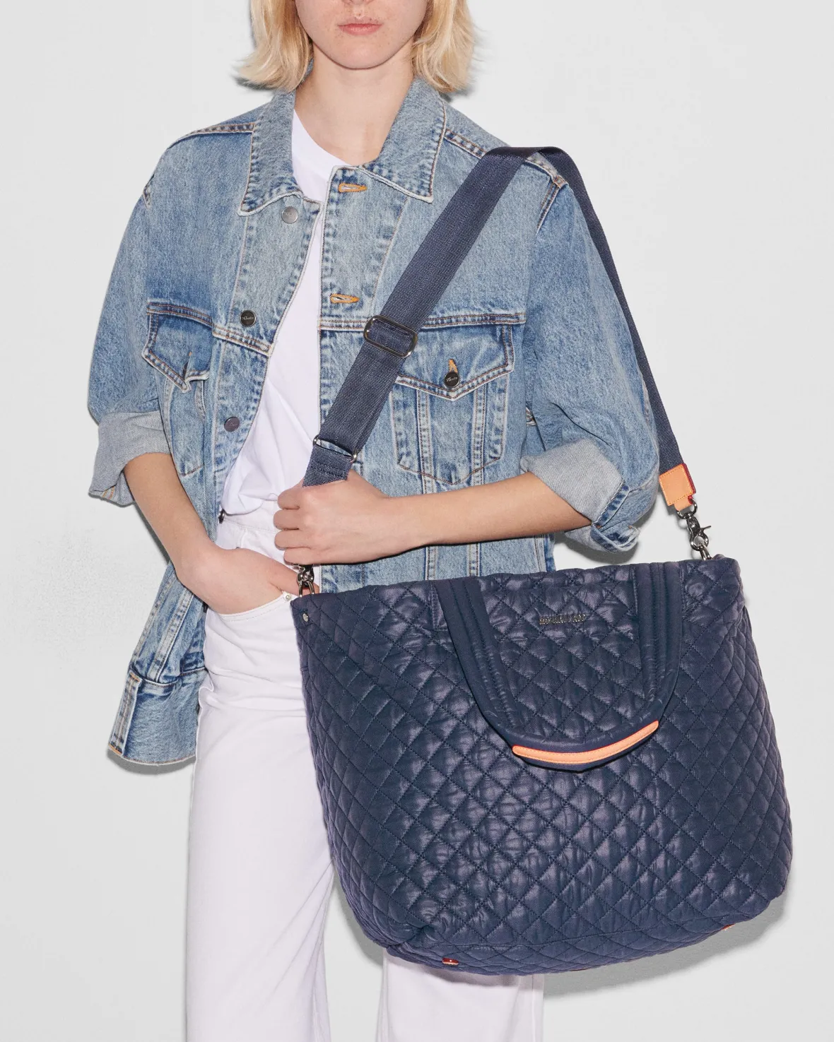 Metro|Totes<MZ Wallace The Metro Tote® Deluxe - Large DawnRec