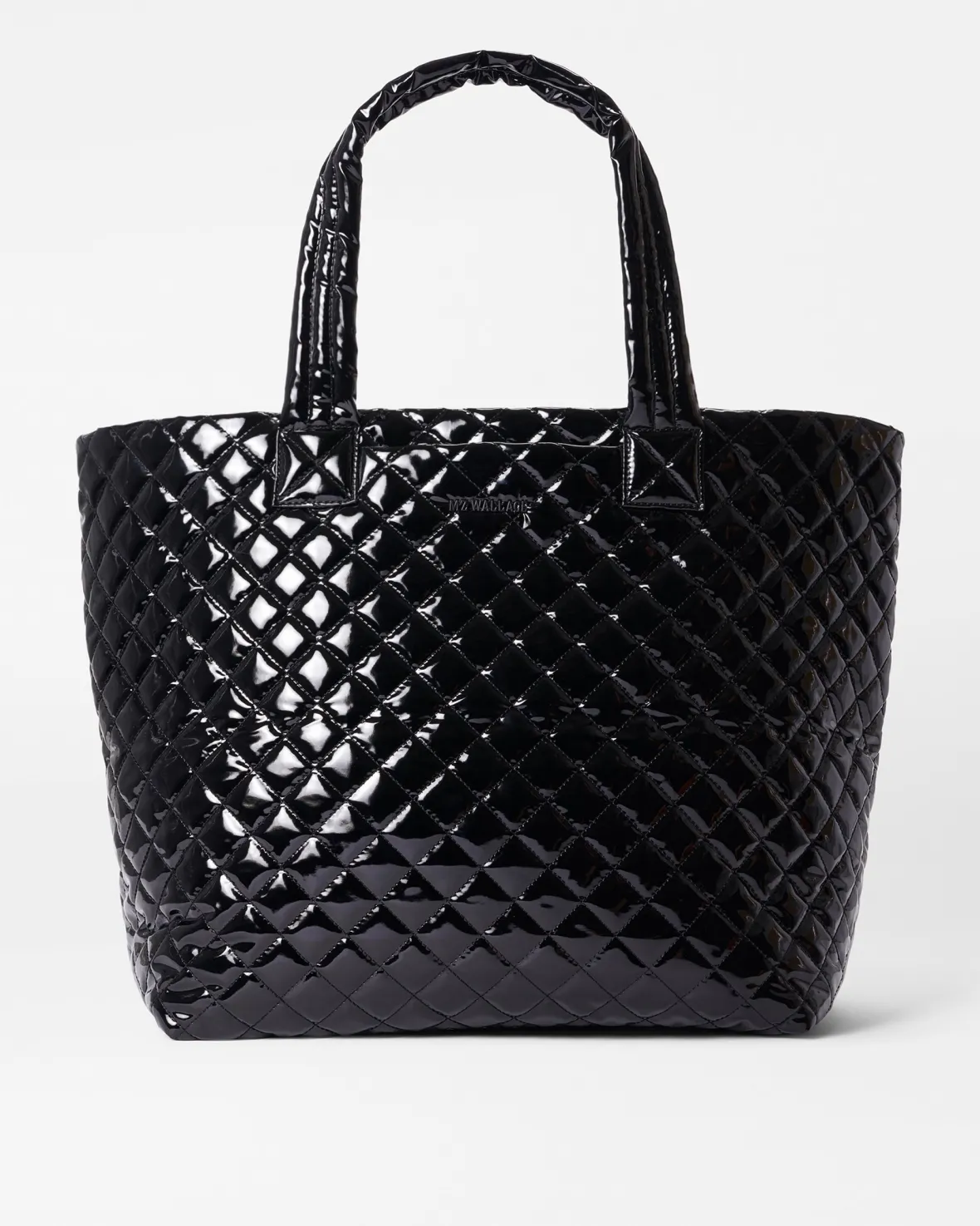 Metro|Totes<MZ Wallace The Metro Tote® Deluxe - Large BlackLacquer