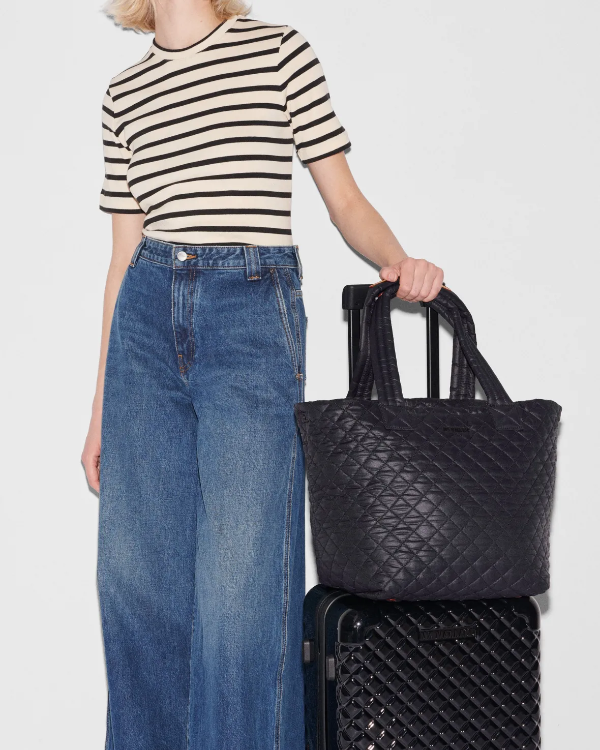 Metro|Baby<MZ Wallace The Metro Tote® Deluxe - Medium BlackRec