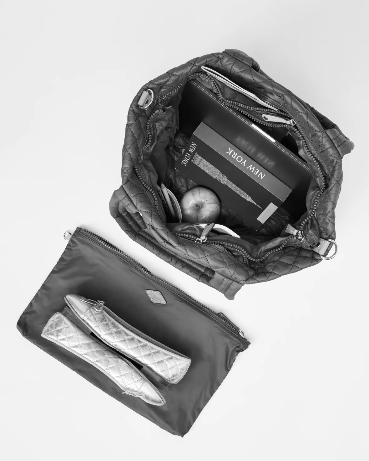 Metro|Baby<MZ Wallace The Metro Tote® Deluxe - Medium BlackRec