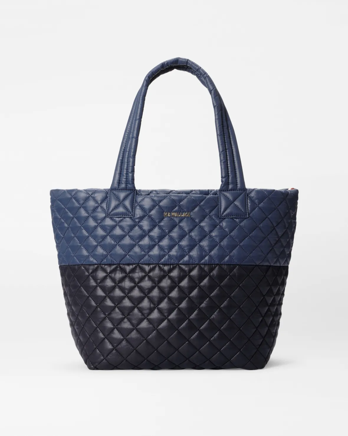 Travel|Metro<MZ Wallace The Metro Tote® Deluxe - Medium Black/NavyColorBlock
