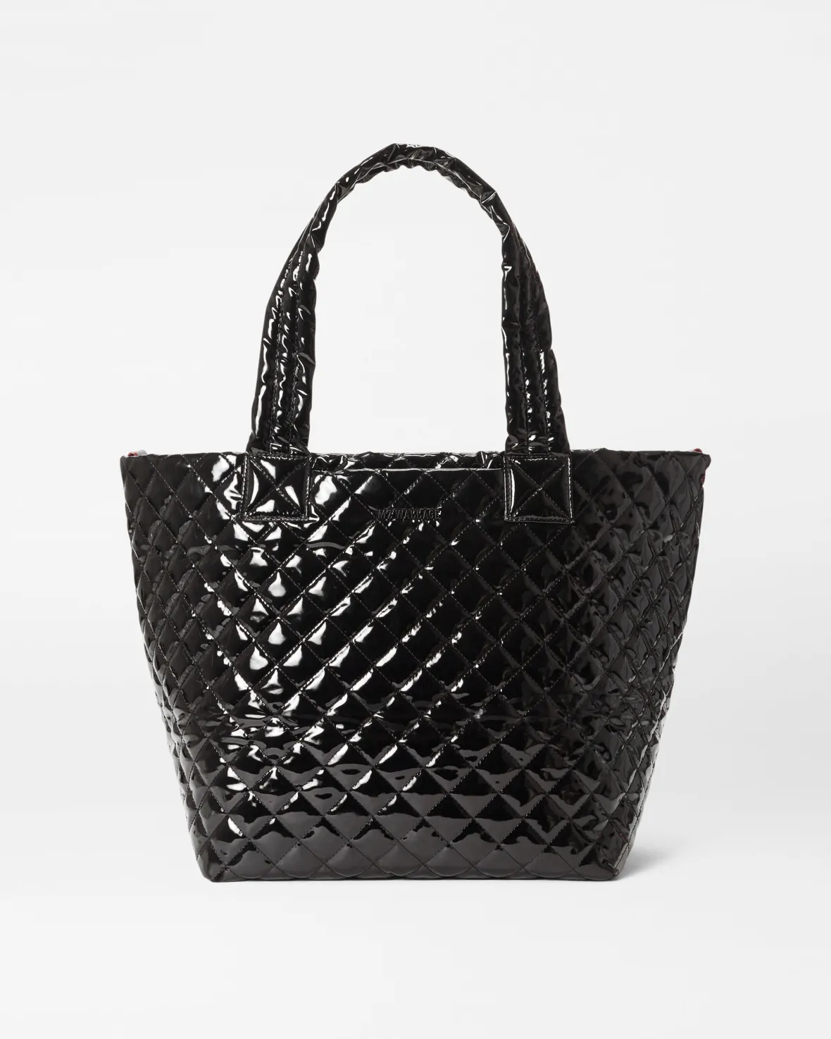 Metro|Totes<MZ Wallace The Metro Tote® Deluxe - Medium BlackLacquer