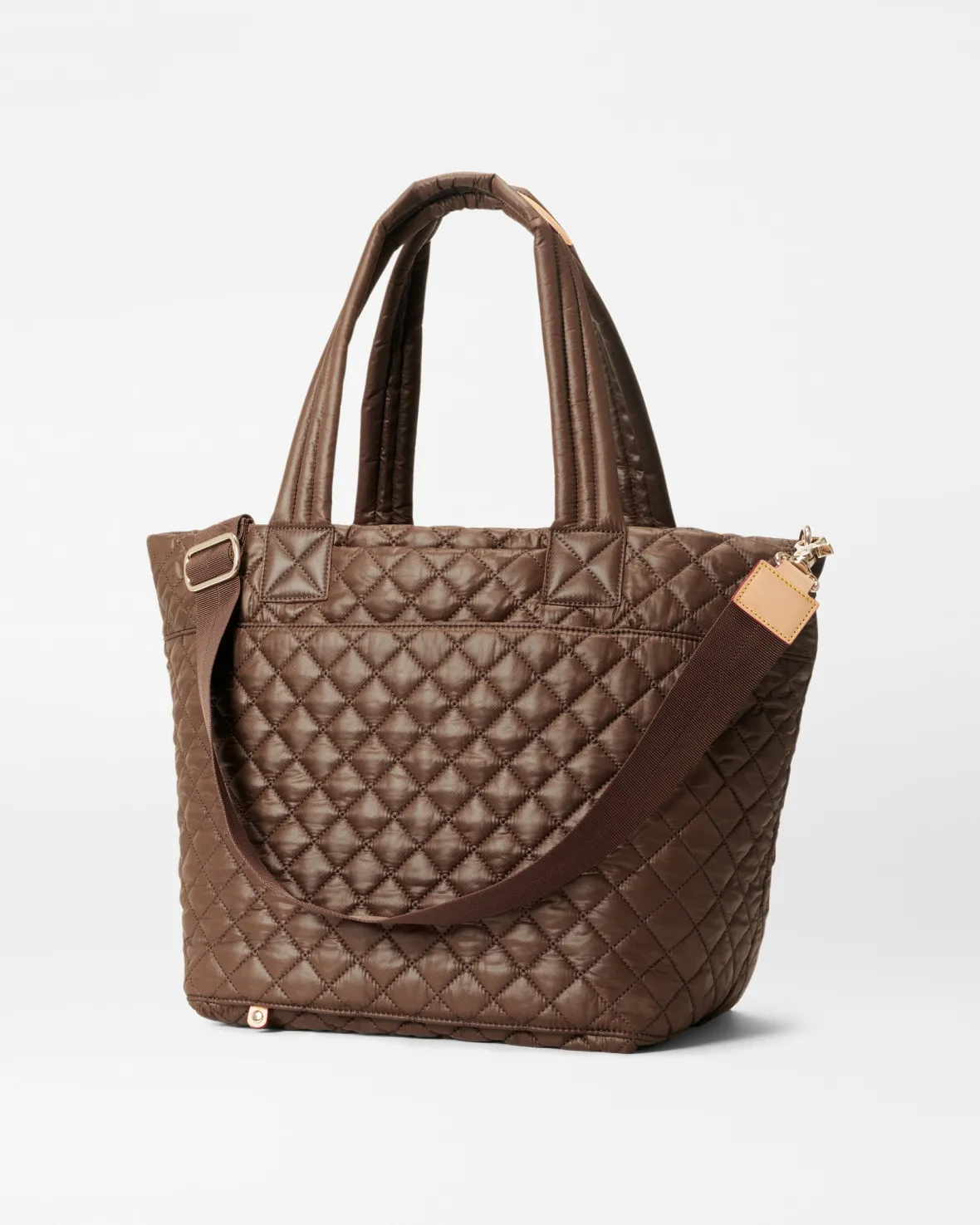 Metro|Totes<MZ Wallace The Metro Tote® Deluxe - Medium Walnut