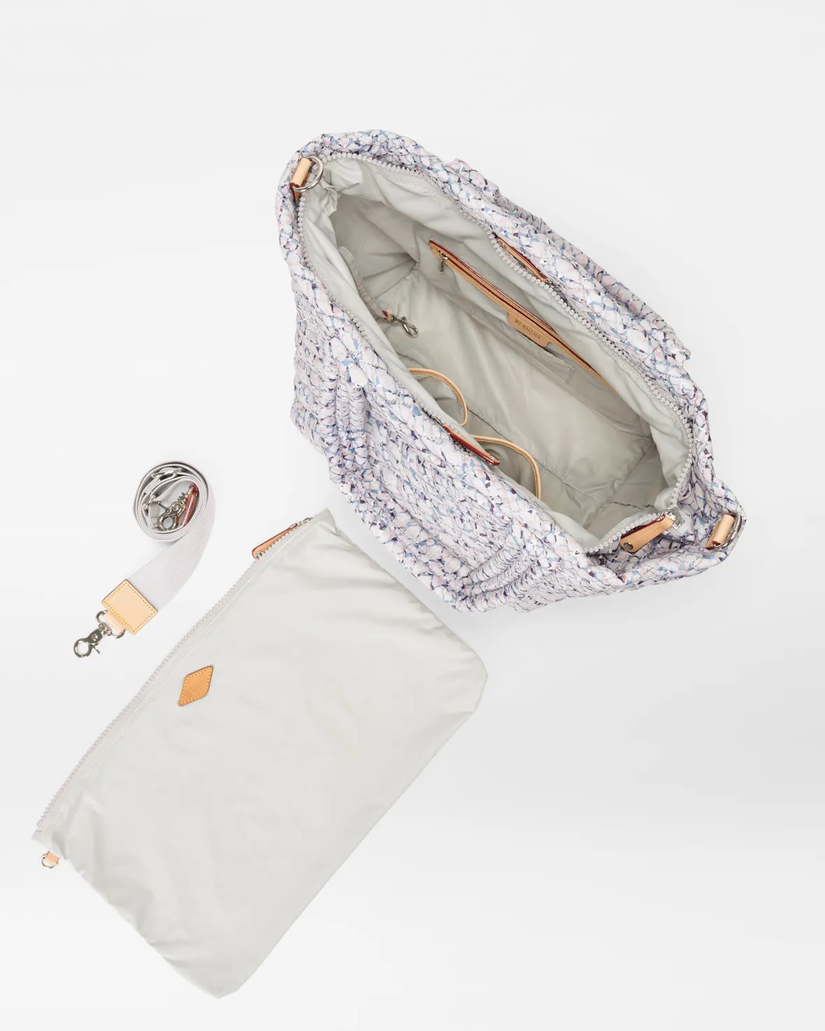 Metro|Totes<MZ Wallace The Metro Tote® Deluxe - Medium SummerShale