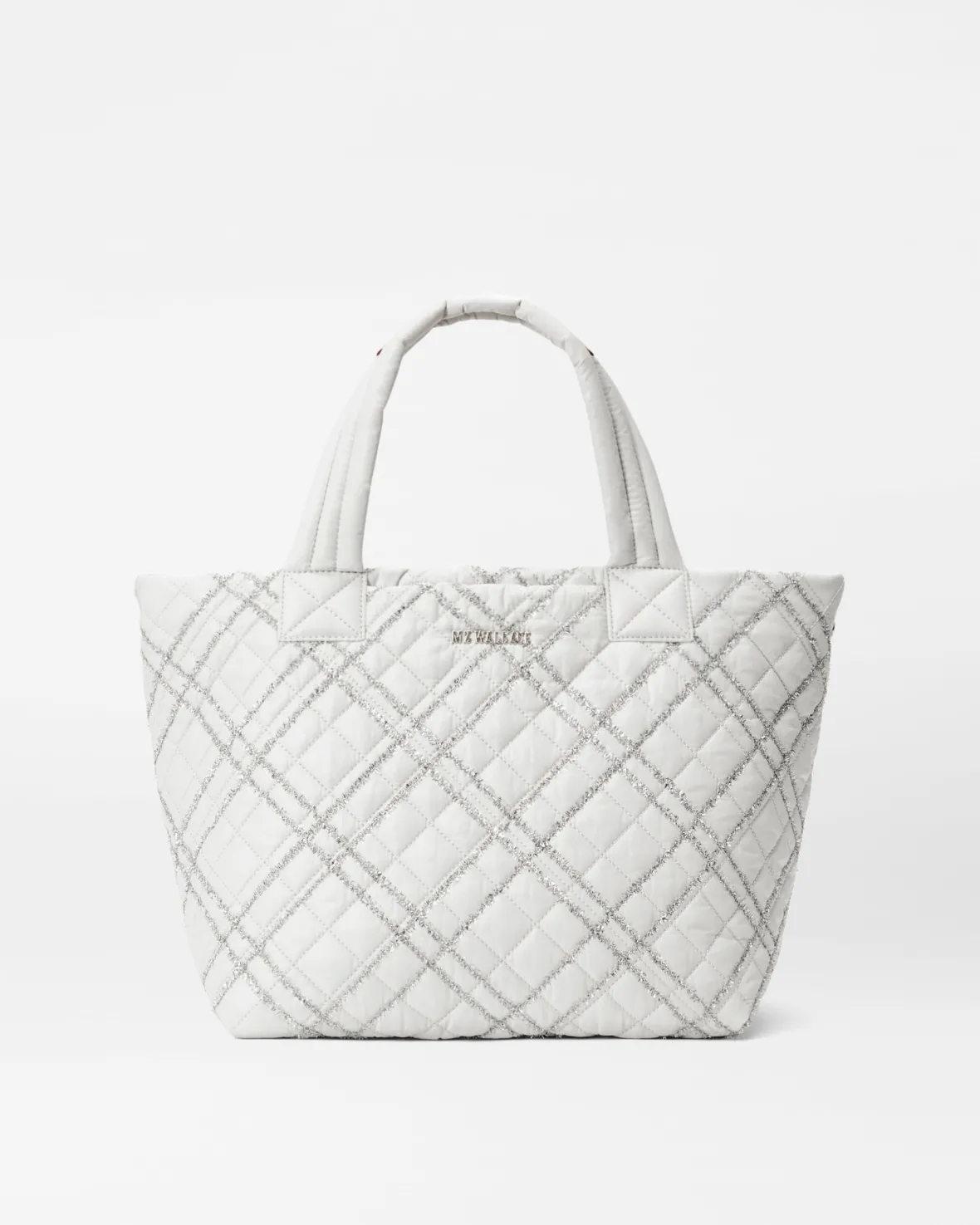 Metro<MZ Wallace The Metro Tote® Deluxe - Small FrostTinsel