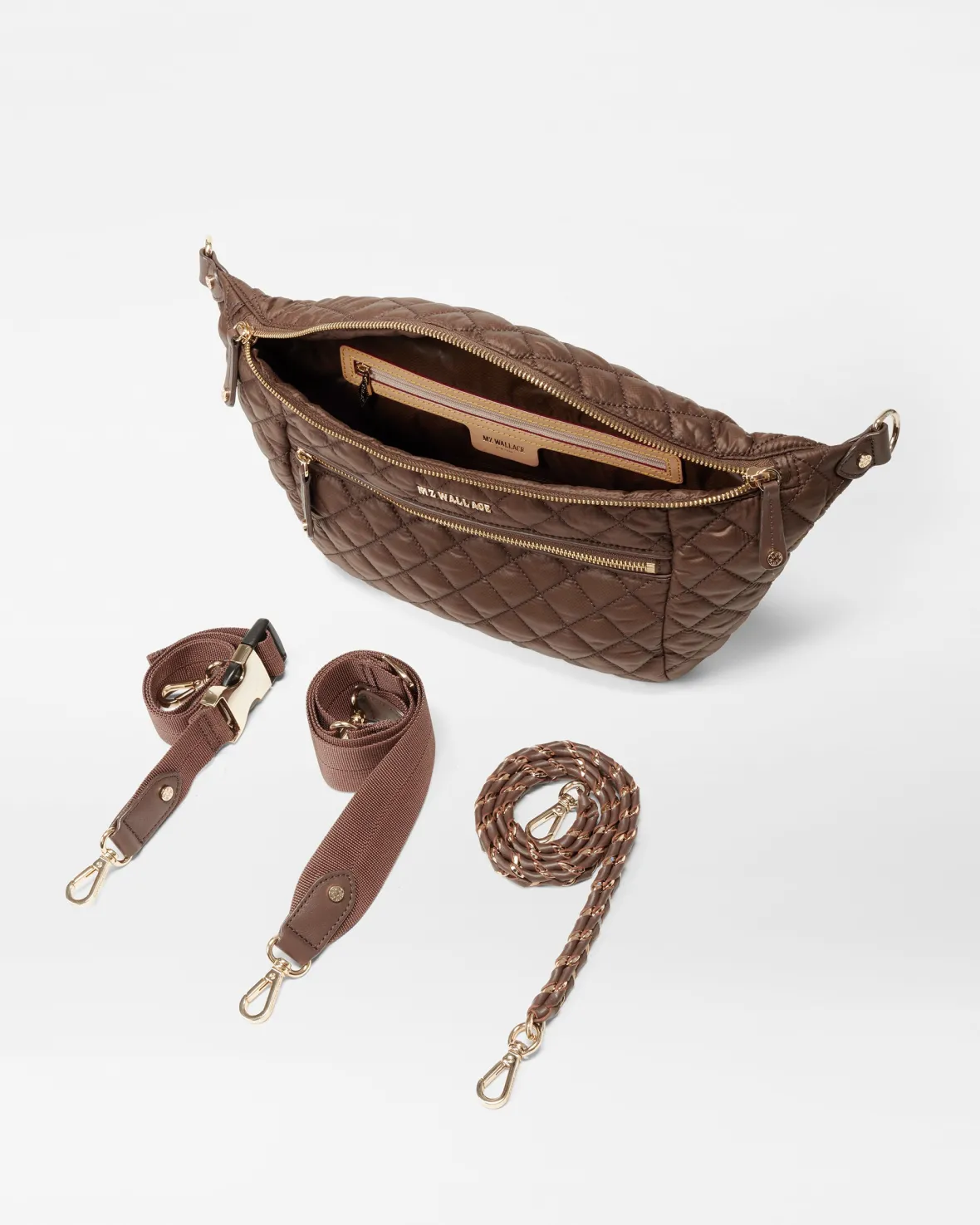 Crosby|Belt Bags & Slings<MZ Wallace Crosby Sling Walnut
