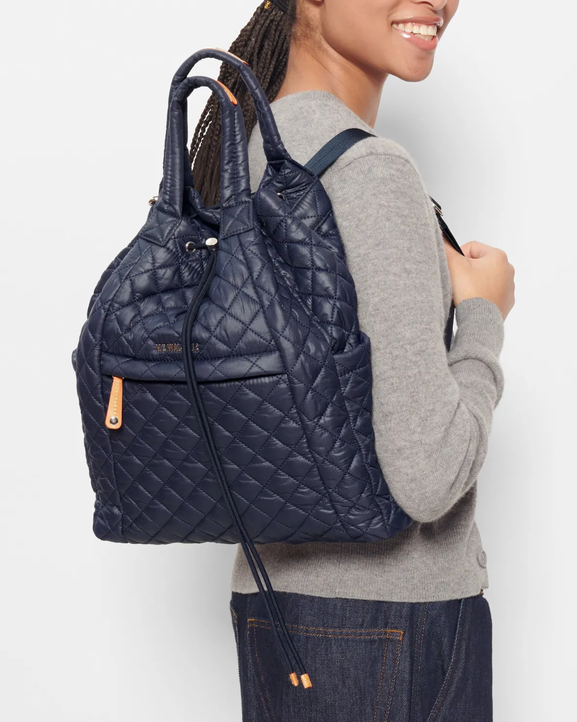 Metro|Backpacks<MZ Wallace Metro Convertible Backpack DawnRec