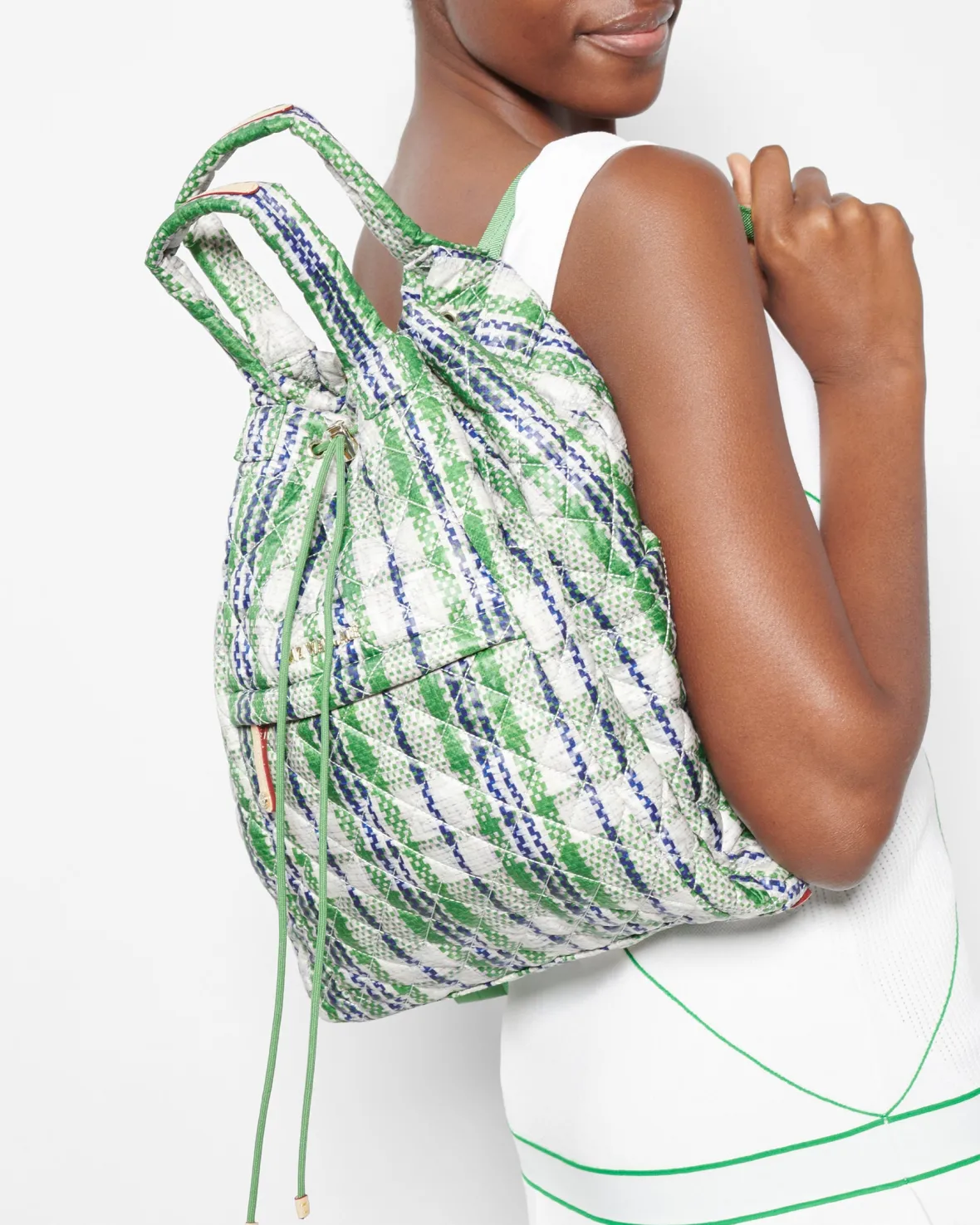 Metro|Backpacks<MZ Wallace Metro Convertible Backpack Plaid