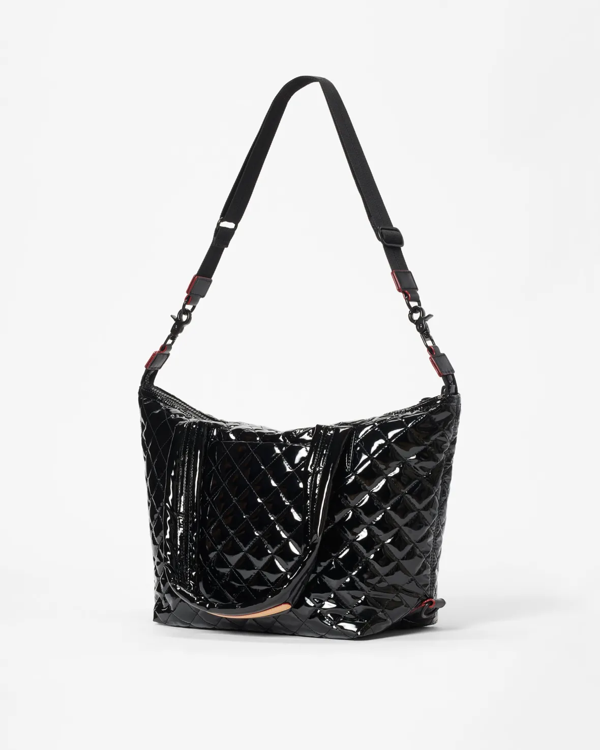 Metro<MZ Wallace Medium Sutton Deluxe BlackLacquer