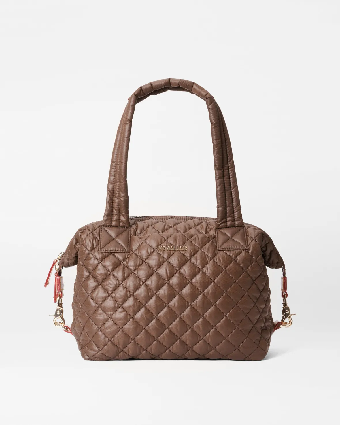 Metro|Shoulders<MZ Wallace Medium Sutton Deluxe WalnutRec