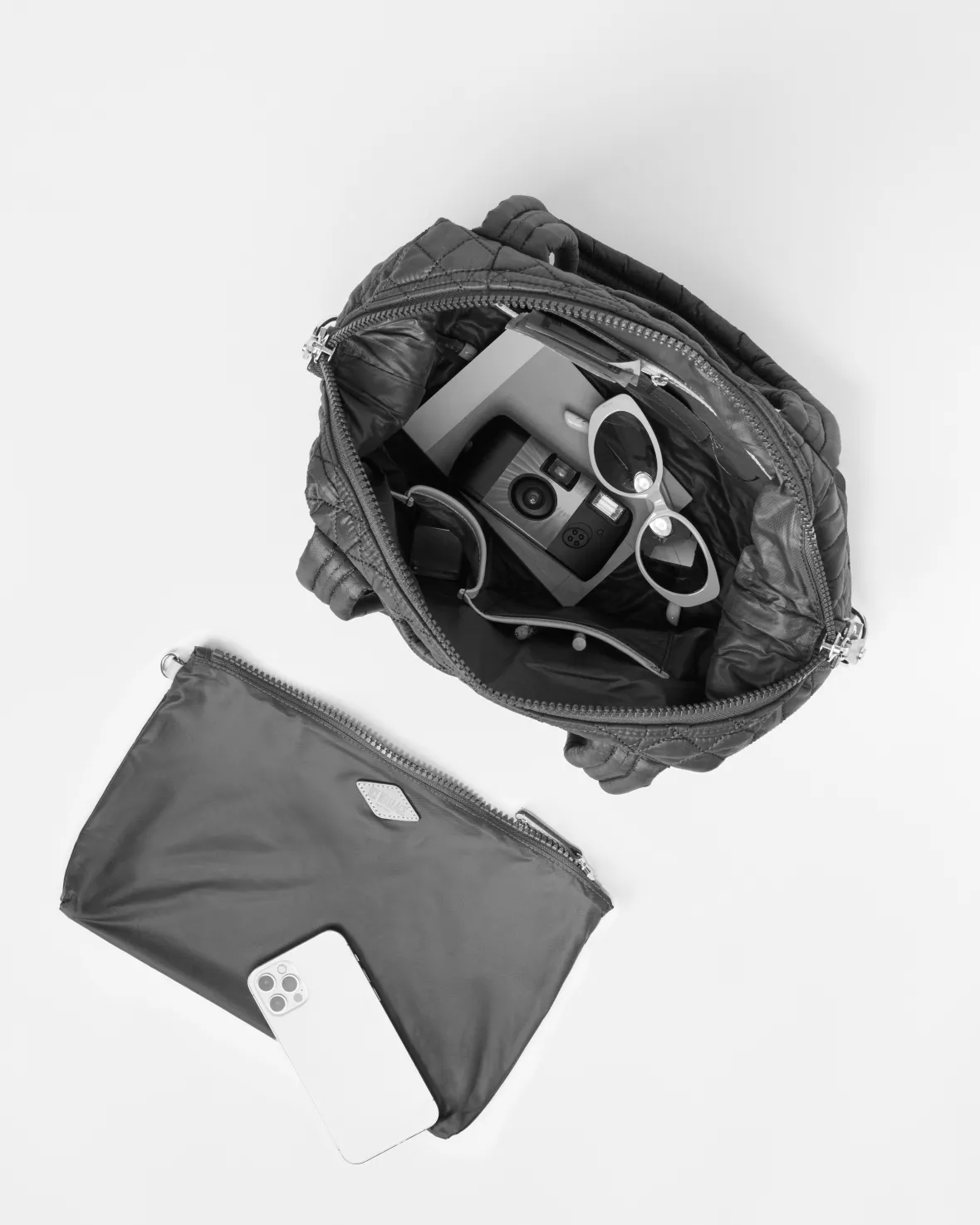 Metro|Shoulders<MZ Wallace Medium Sutton Deluxe WalnutRec