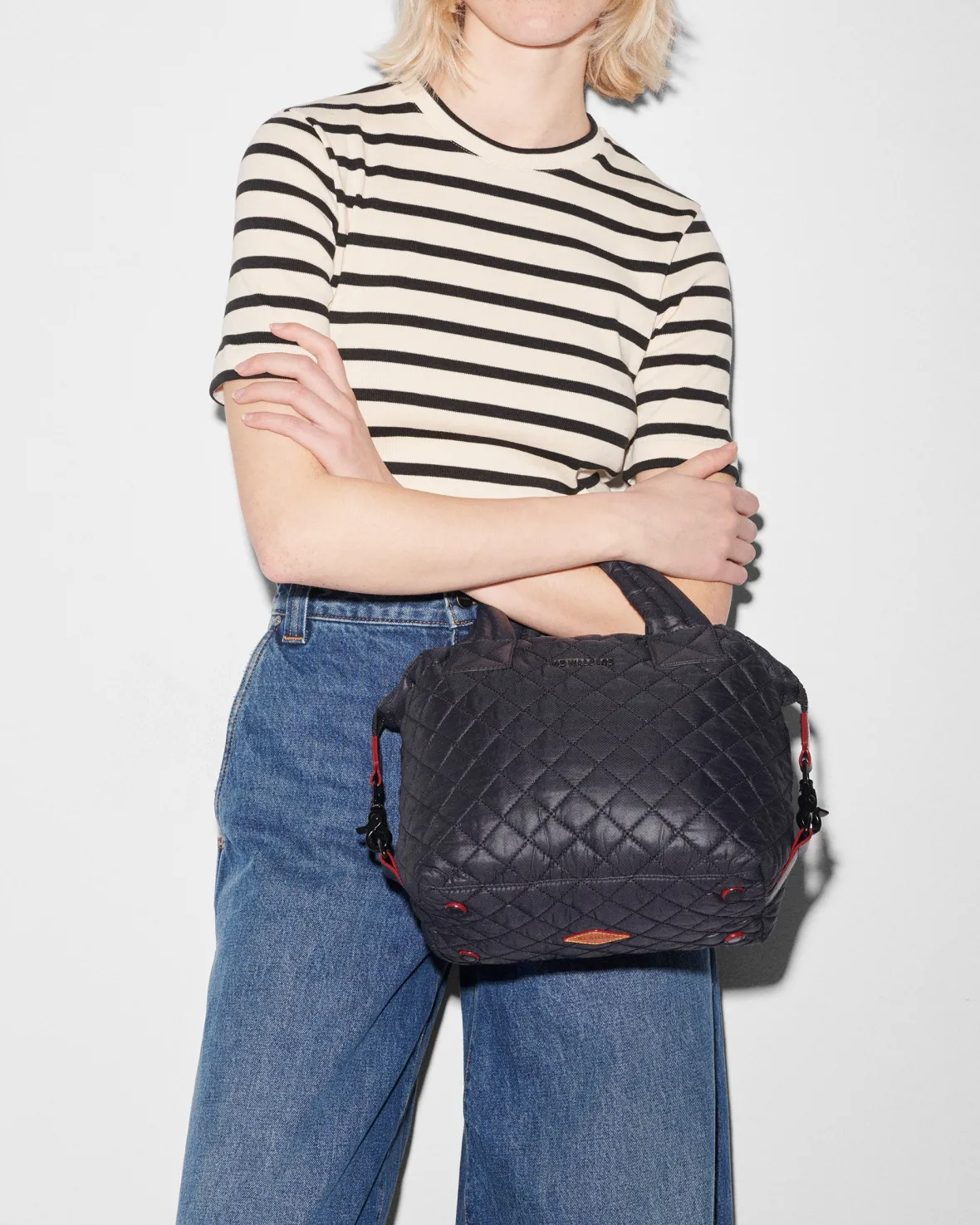 Metro|Crossbody<MZ Wallace Small Sutton Deluxe BlackRec