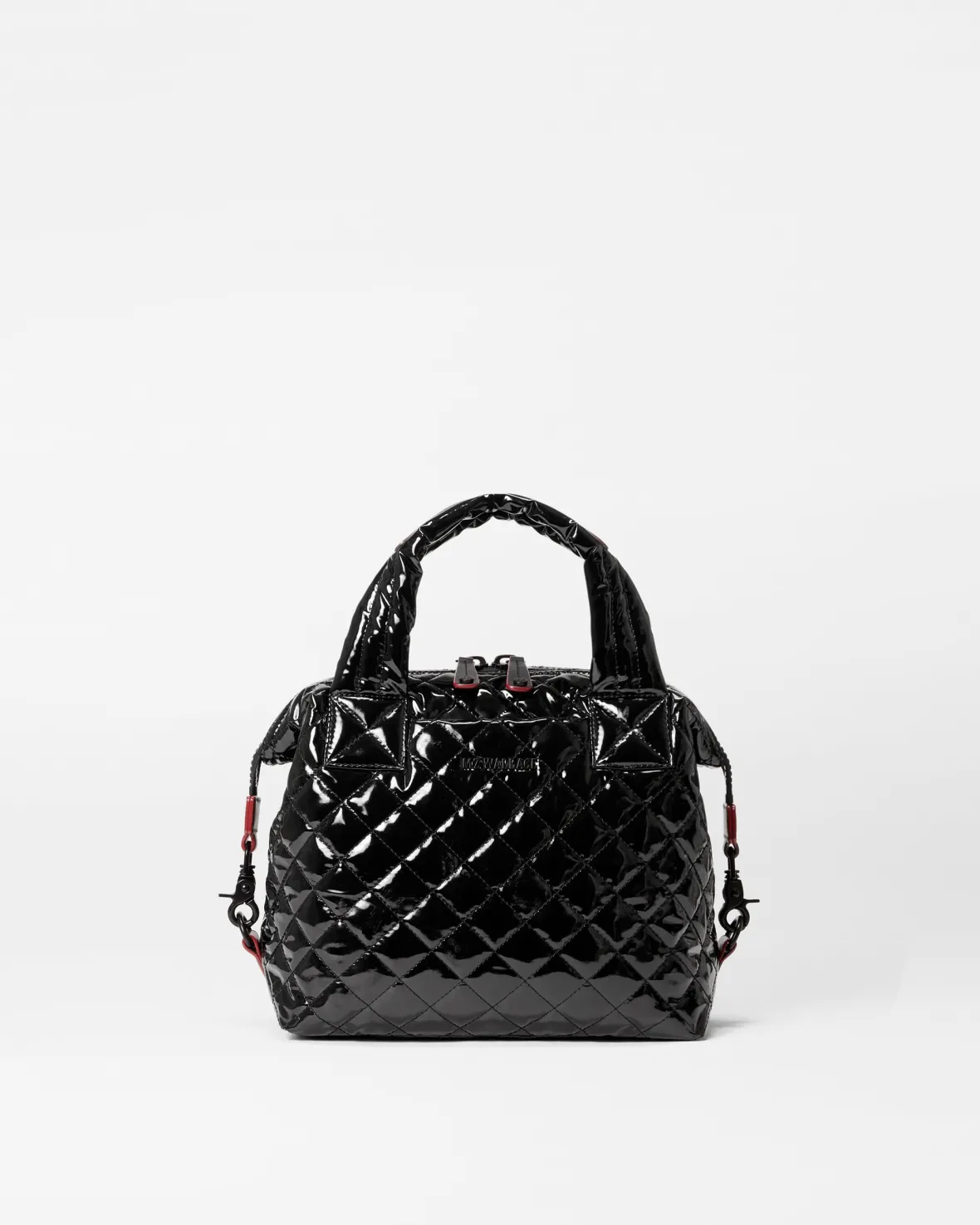 Metro|Crossbody<MZ Wallace Small Sutton Deluxe BlackLacquer