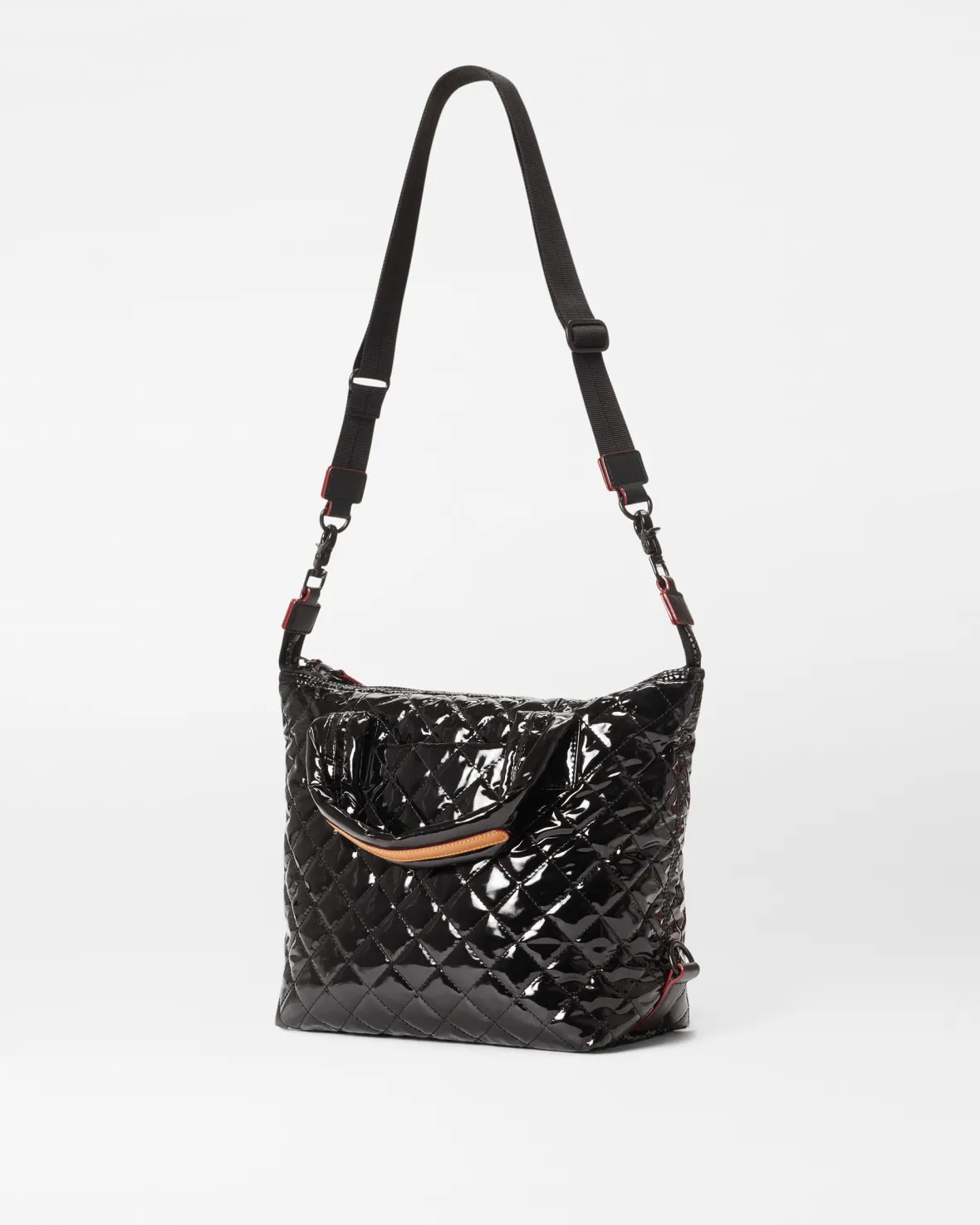 Metro|Crossbody<MZ Wallace Small Sutton Deluxe BlackLacquer