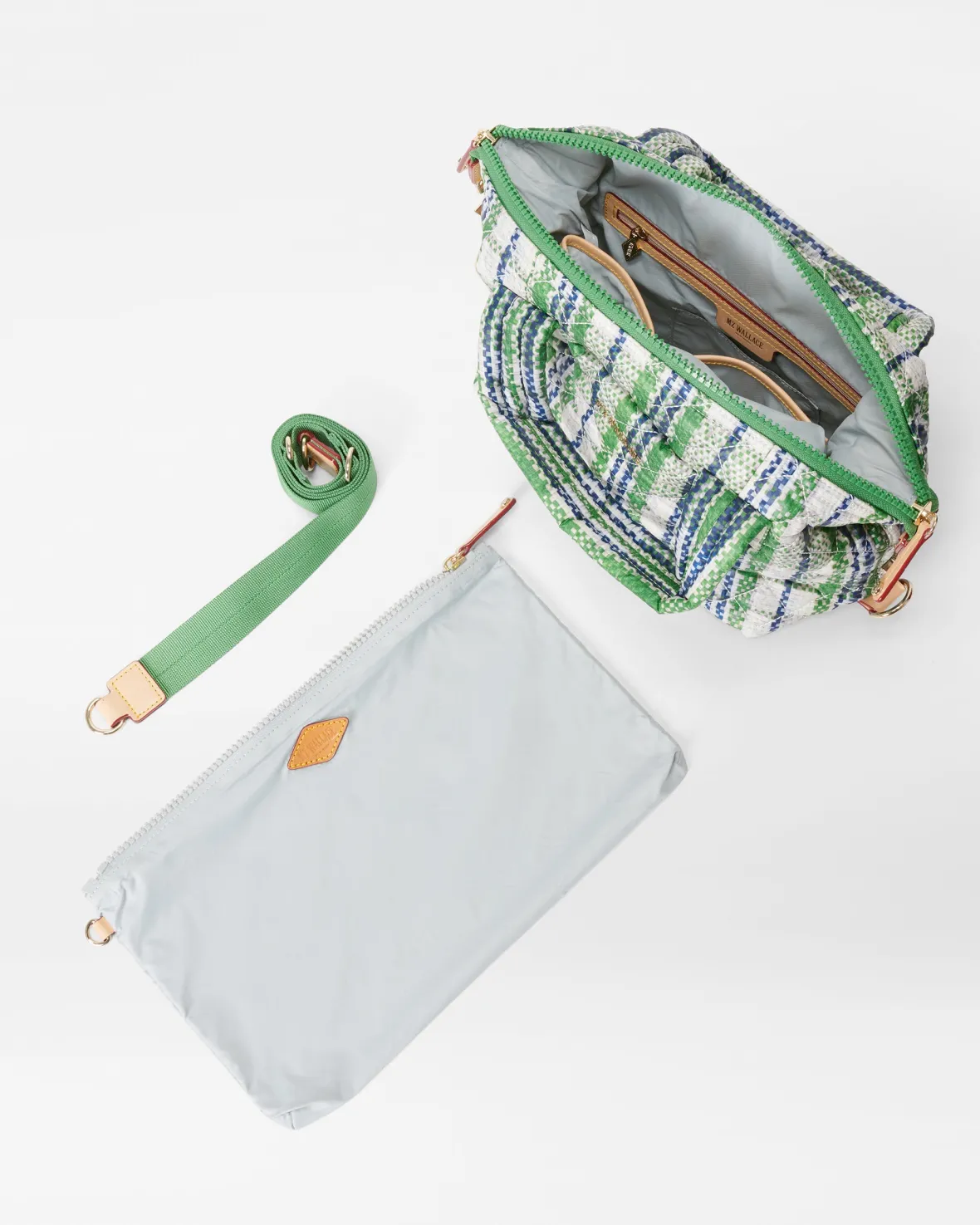 Crossbody|Metro<MZ Wallace Small Sutton Deluxe Plaid