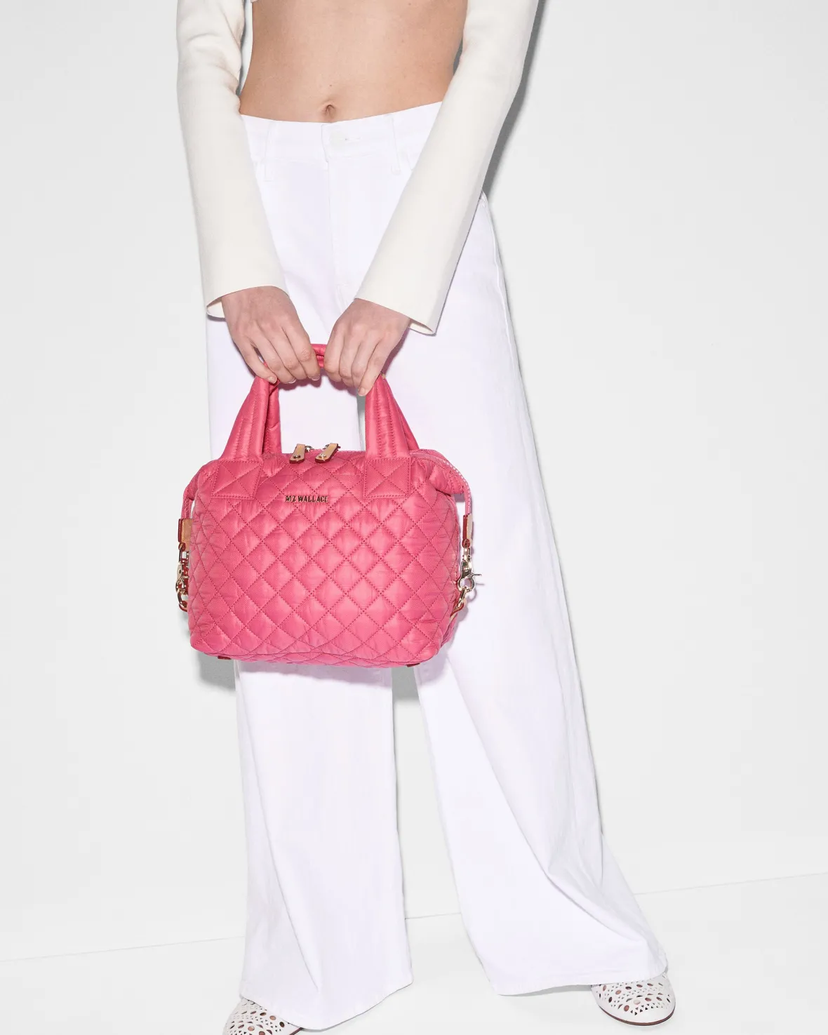 Metro|Crossbody<MZ Wallace Small Sutton Deluxe Zinnia