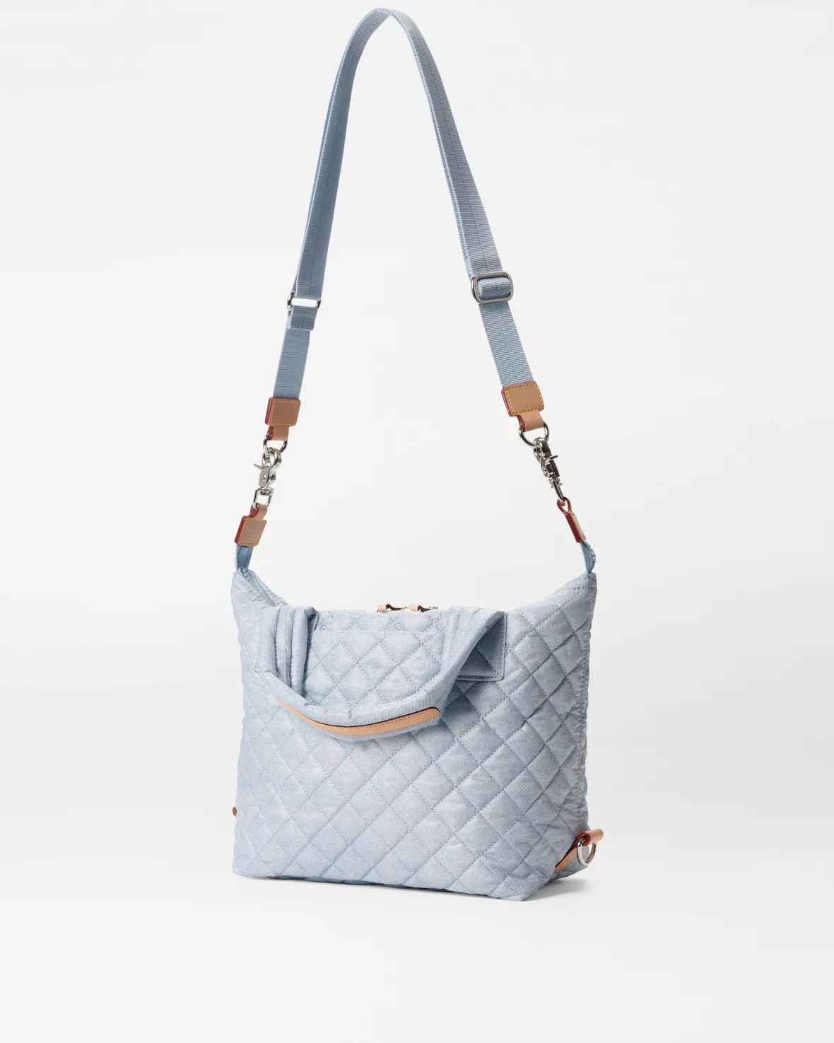 Metro|Crossbody<MZ Wallace Small Sutton Deluxe Chambray