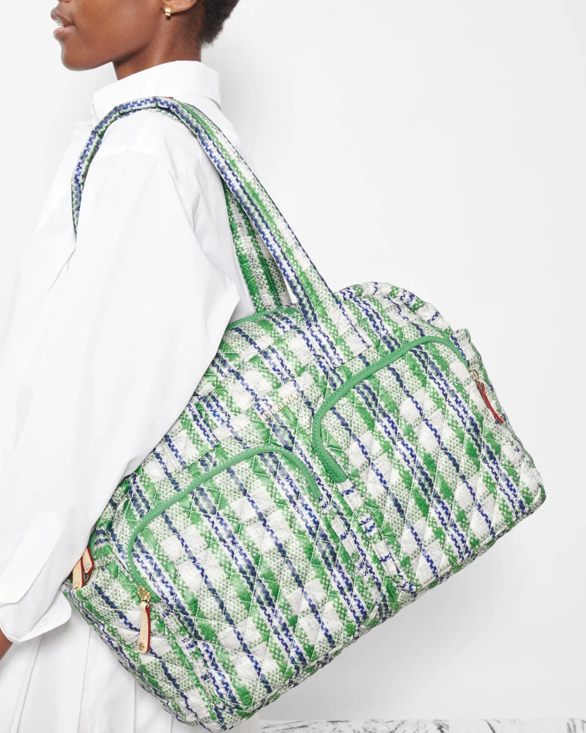 Metro|Duffels<MZ Wallace Nik Plaid