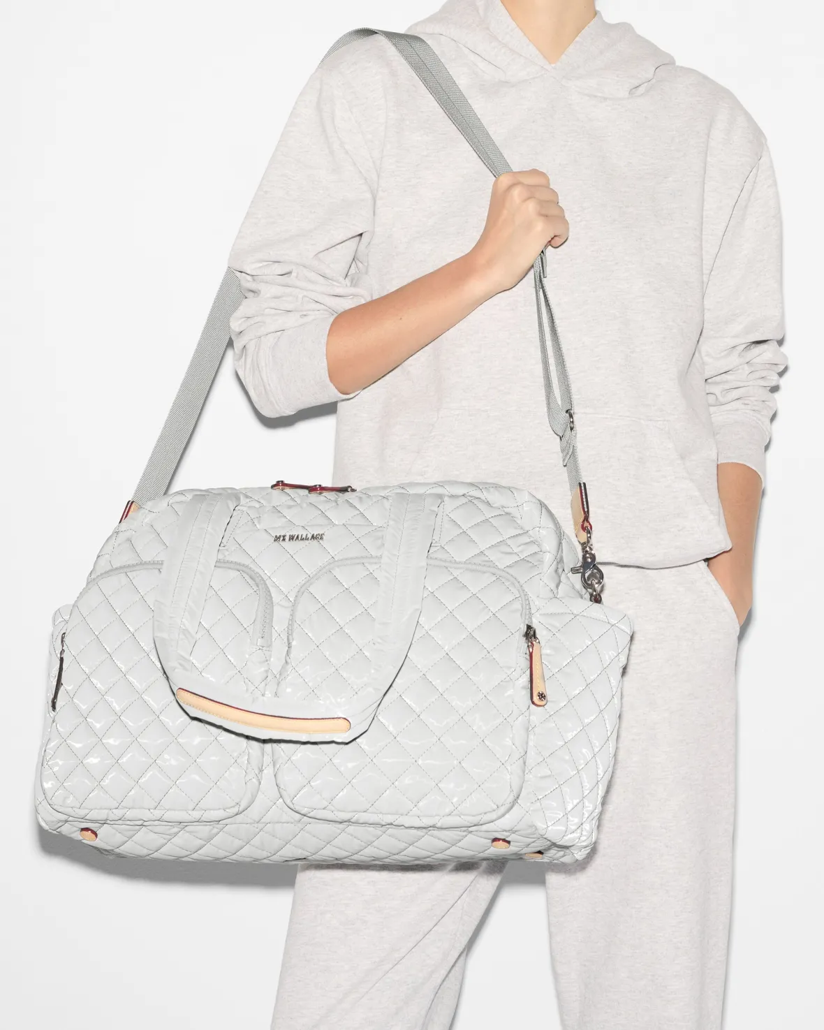 Metro|Duffels<MZ Wallace Nik PebbleLiquid