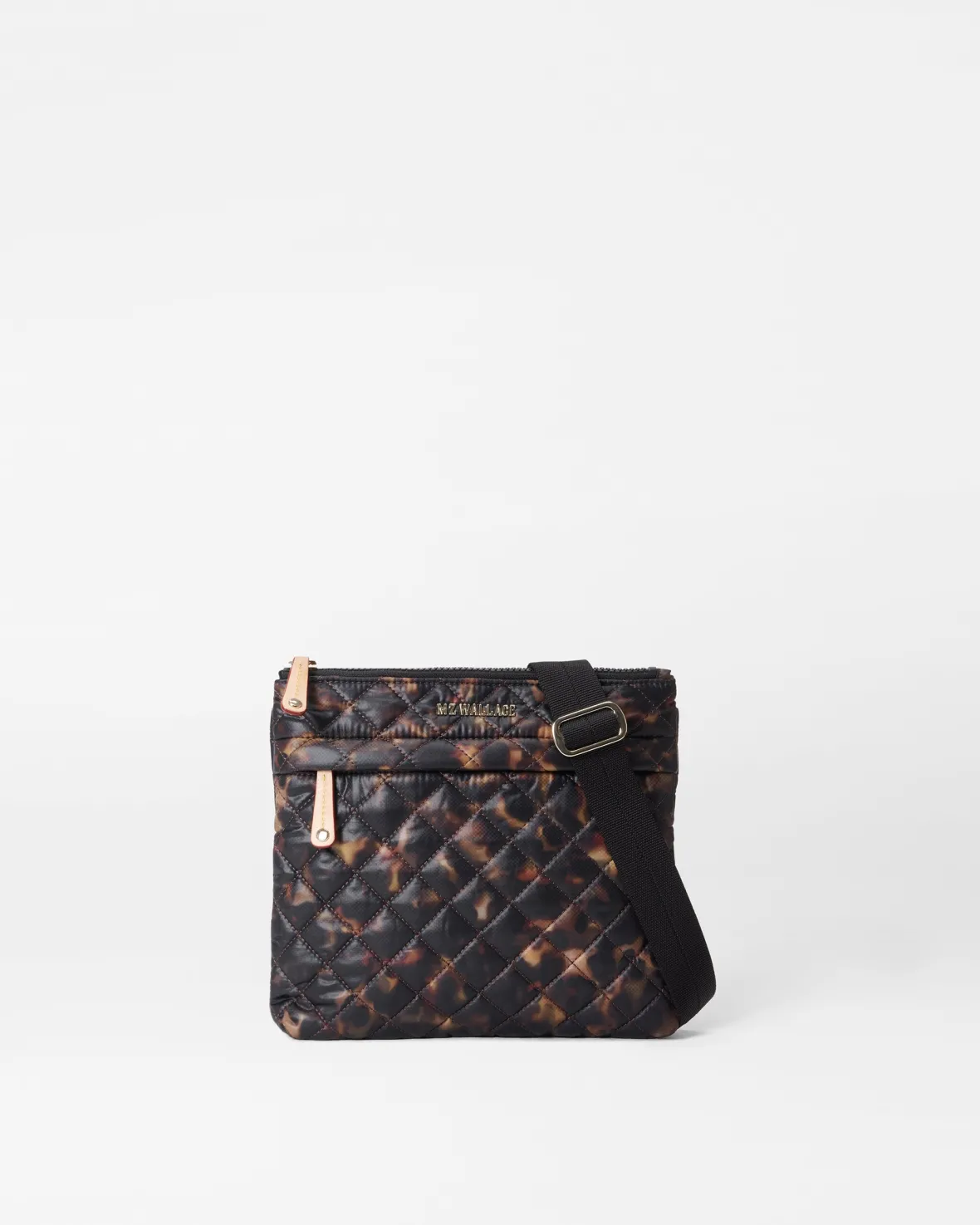 Metro|Crossbody<MZ Wallace Metro Flat Crossbody TortoiseRec