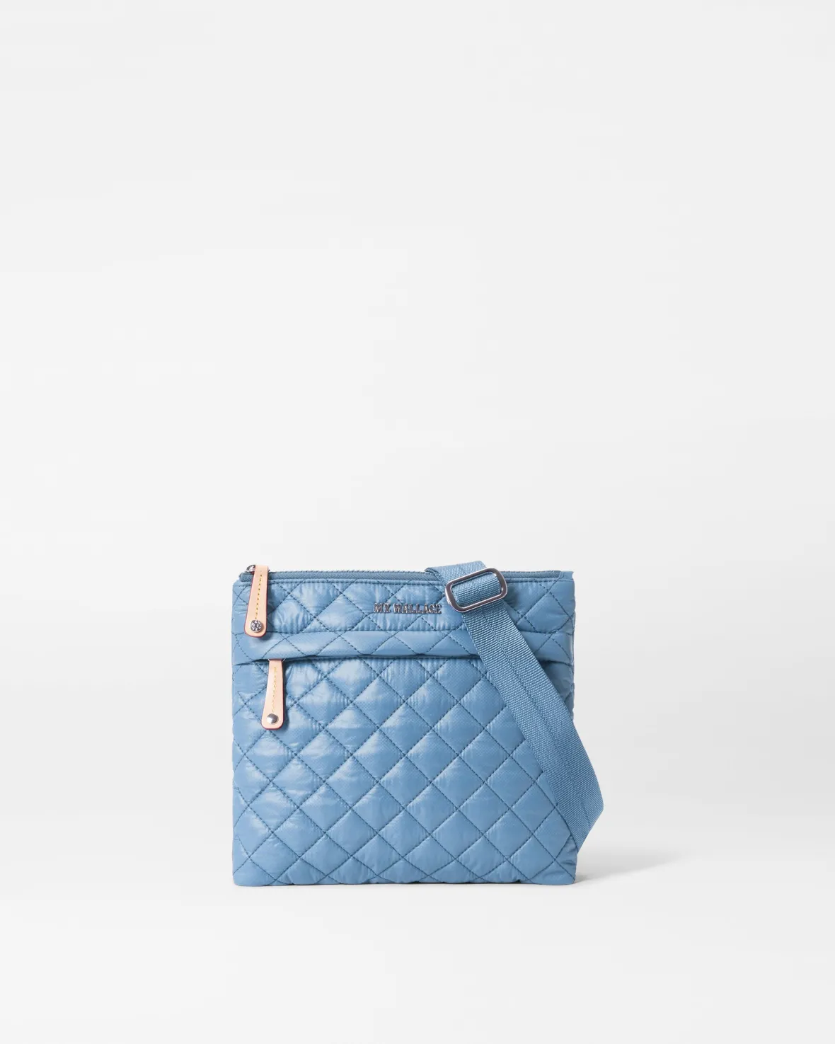 Metro|Crossbody<MZ Wallace Metro Flat Crossbody CornflowerBlue