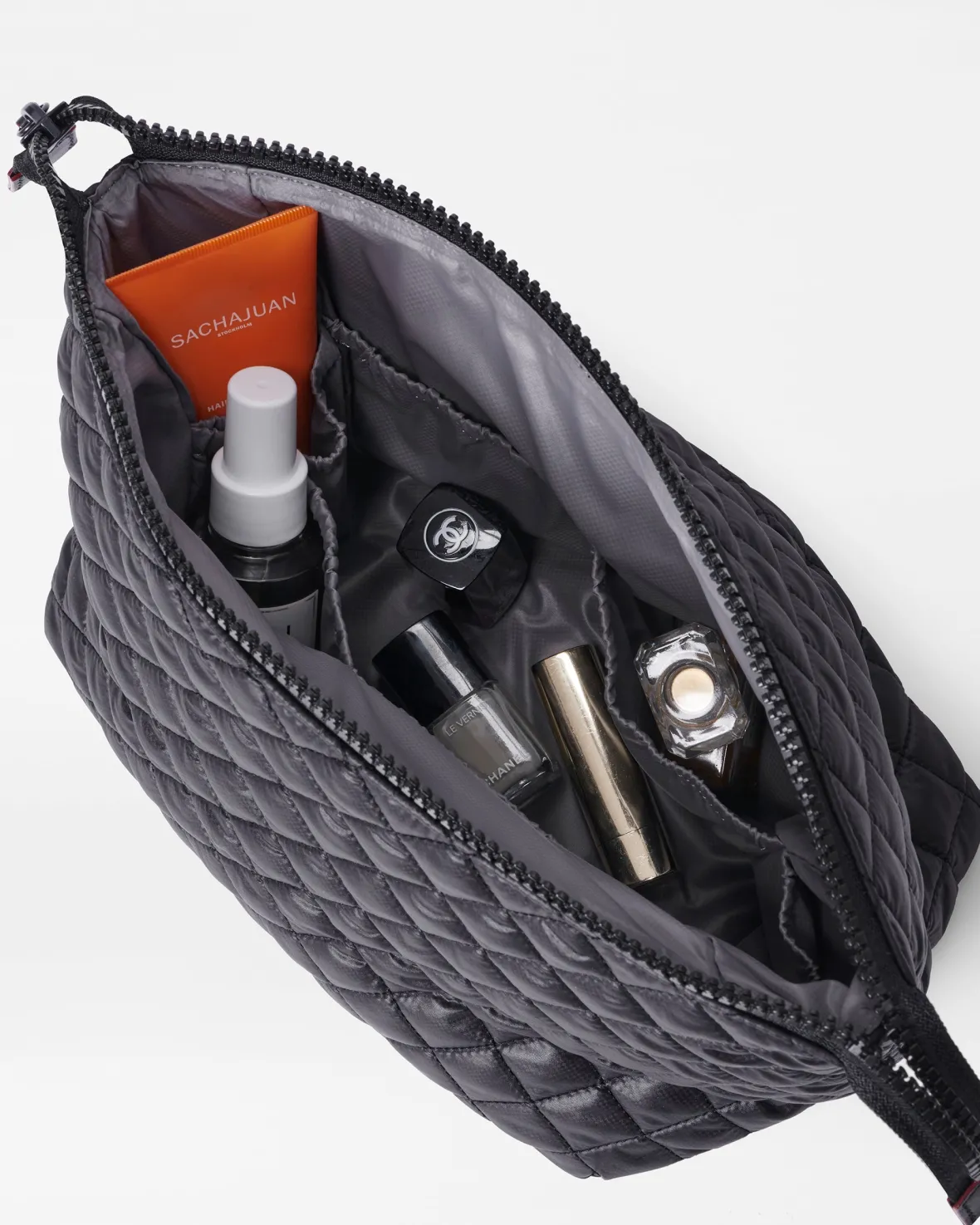 Metro|Travel<MZ Wallace Large Zoey Cosmetic BlackRec