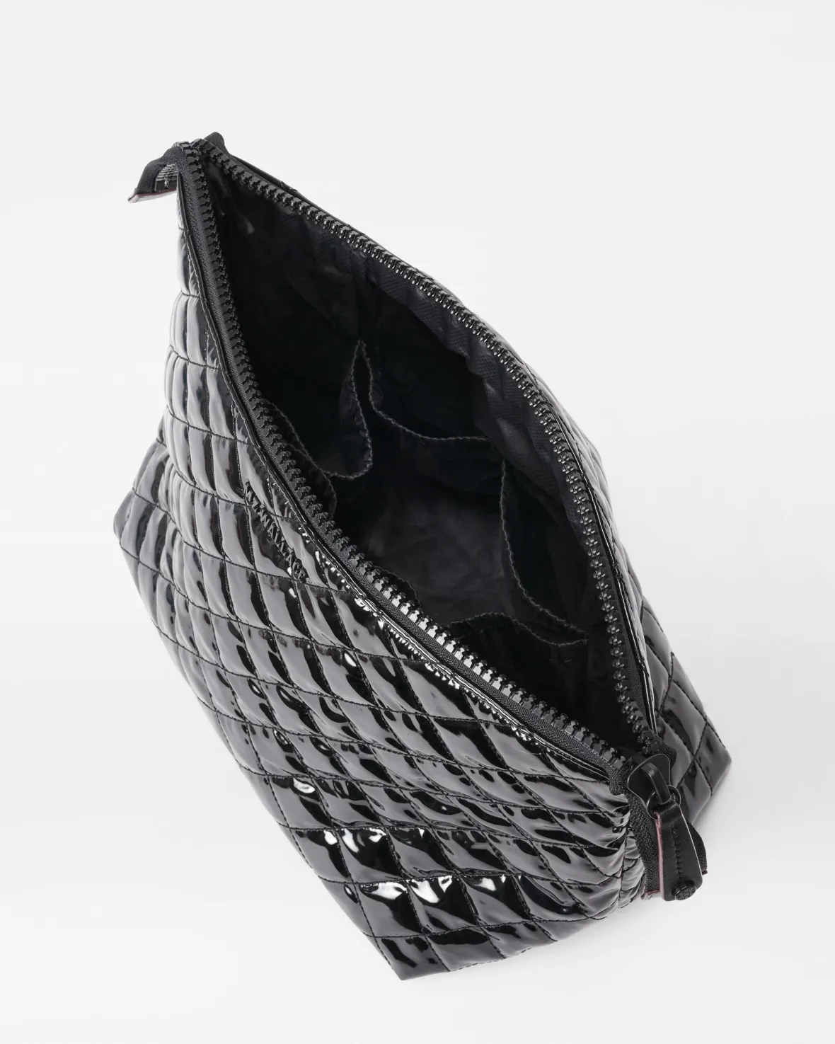 Metro|Accessories<MZ Wallace Large Zoey Cosmetic BlackLacquer