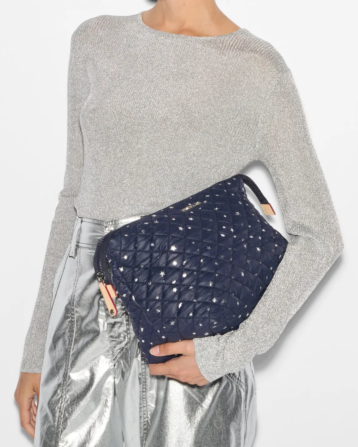 Metro|Accessories<MZ Wallace Large Zoey Cosmetic DawnWithSilverStar