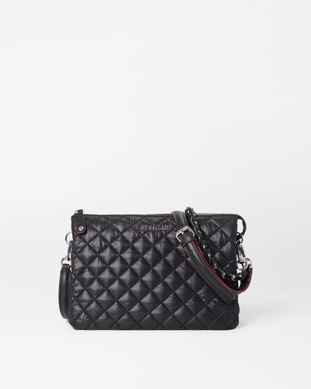Crosby|Crossbody<MZ Wallace Large Crosby Pippa Black