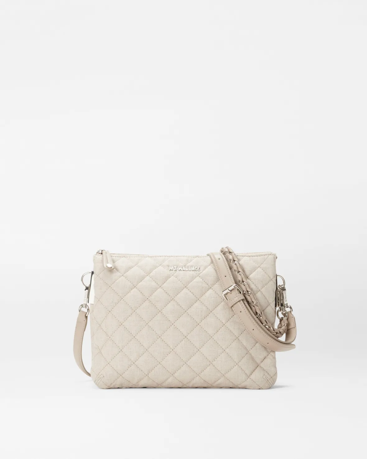 Crosby|Crossbody<MZ Wallace Large Crosby Pippa TrueLinen