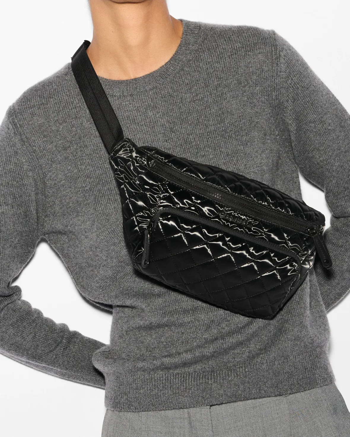 Metro|Belt Bags & Slings<MZ Wallace Metro Sling BlackLiquid