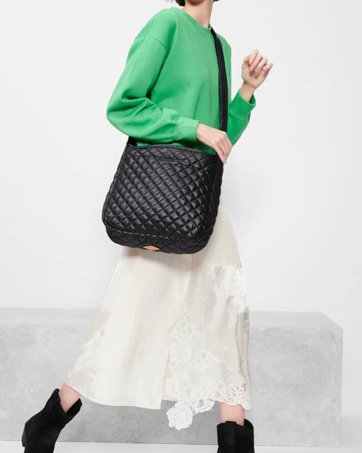 Metro|Crossbody<MZ Wallace Parker Deluxe BlackRec