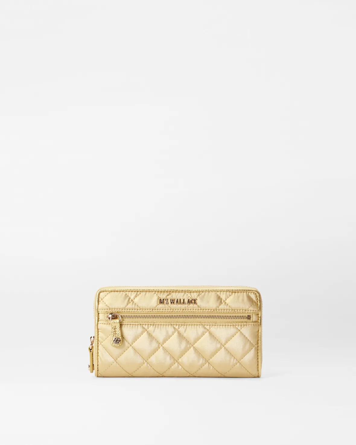 Crosby|Accessories<MZ Wallace Crosby Long Wallet LightGoldPearlMetallic