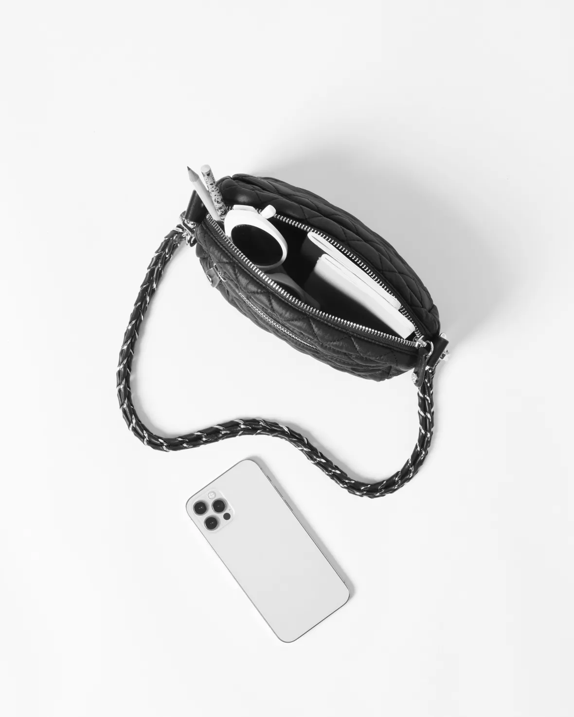 Crosby|Crossbody<MZ Wallace Mini Crosby PearlMetallic