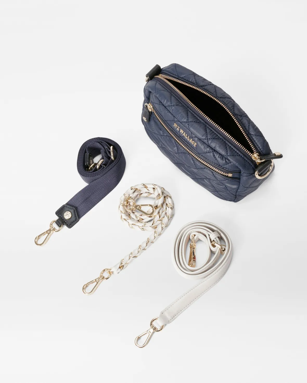 Crossbody|Crosby<MZ Wallace Mini Crosby Dawn/White