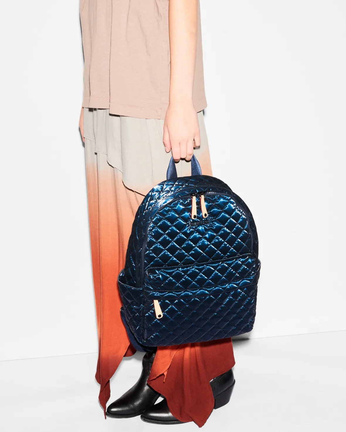 Metro|Backpacks<MZ Wallace City Backpack MidnightLiquid